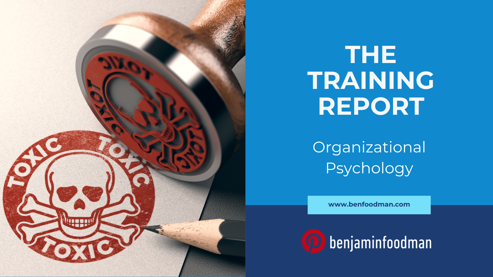 Organizational Psychology - Understanding Toxic Culture To Build A High-Performance Culture