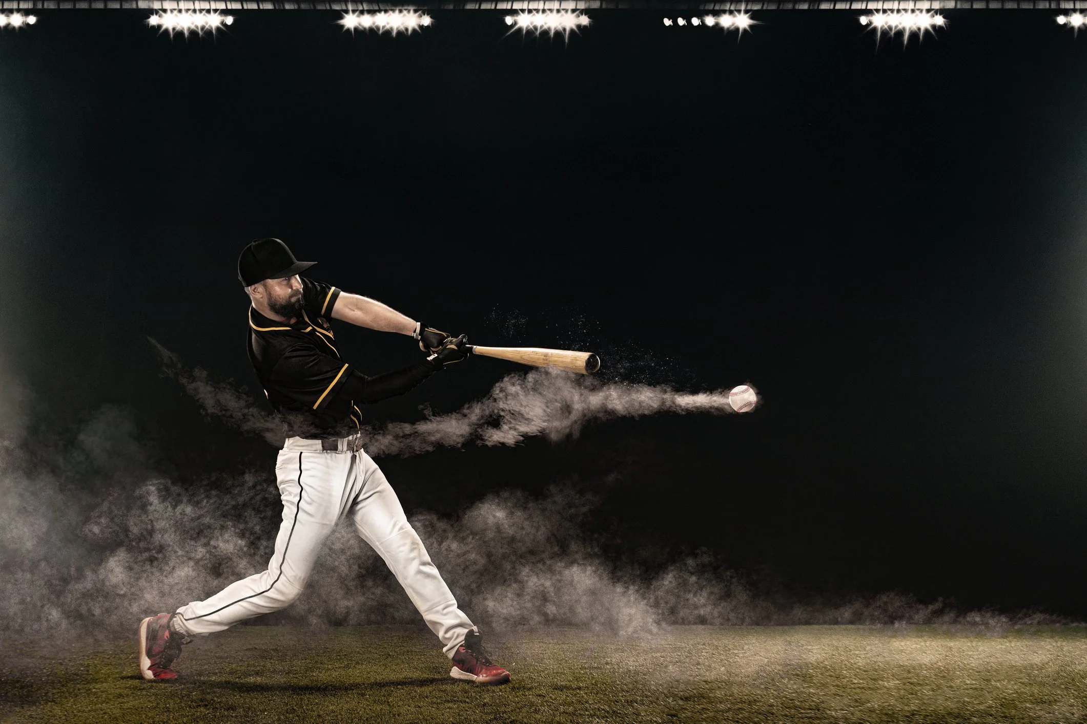 A baseball player competing with confidence after having completed Brainspotting sessions with Ben Foodman in Charlotte North Carolina