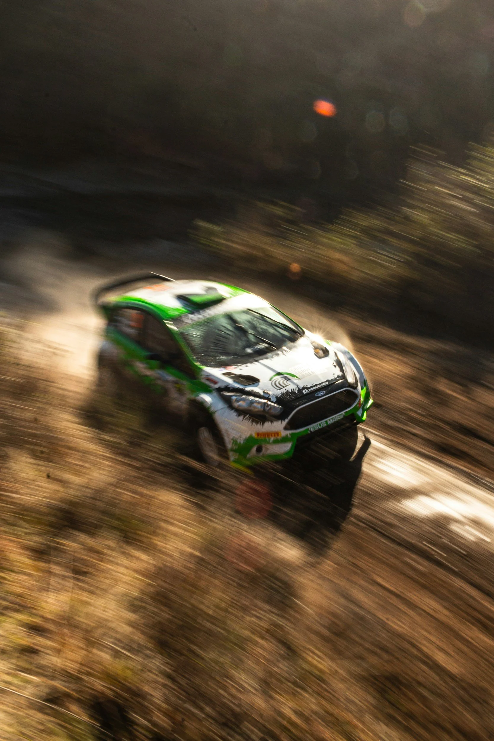 A WRC driver competing after overcoming a mental block with Ben Foodman