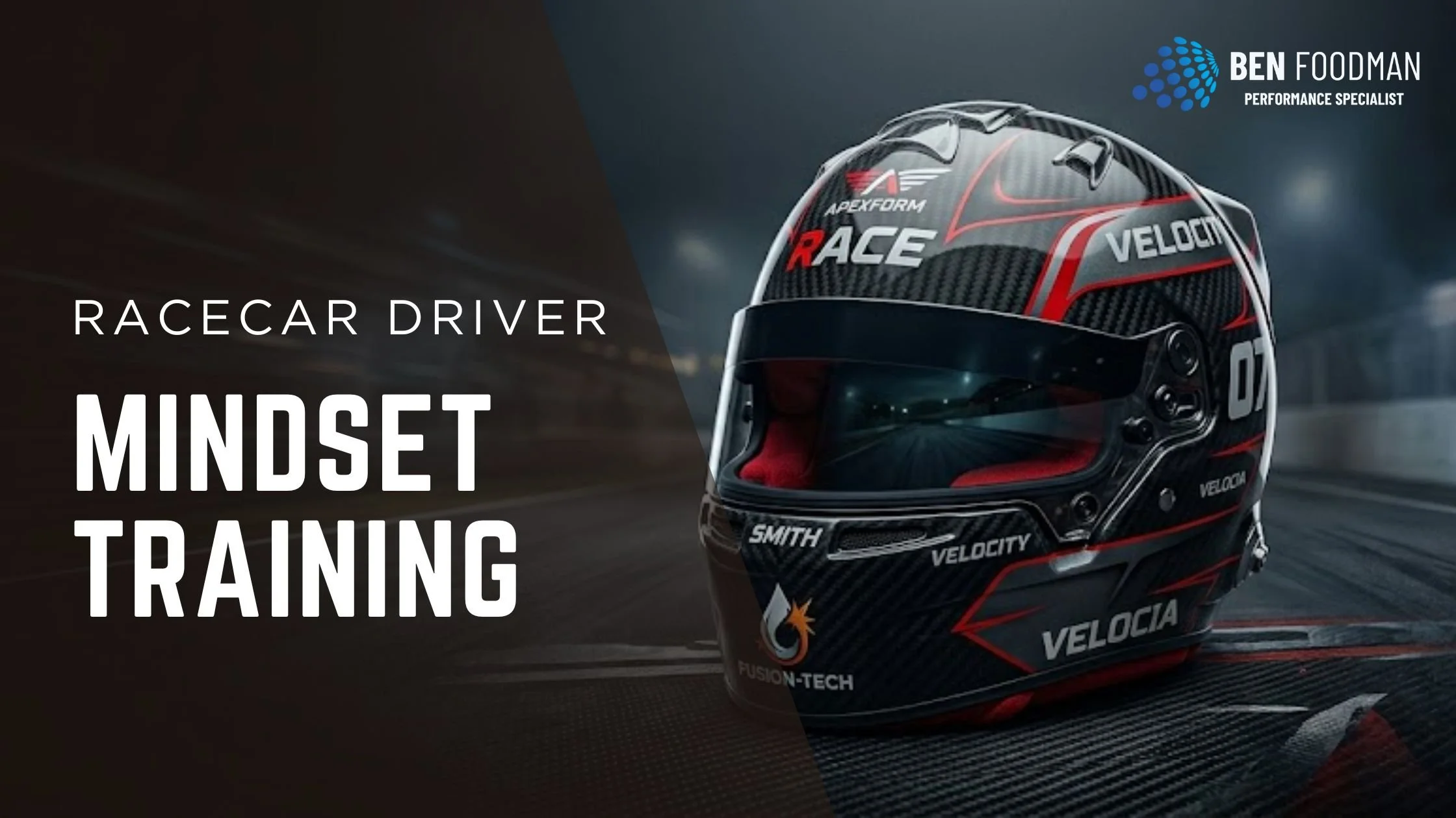 A thumbnail with a picture of a racecar driver helmet