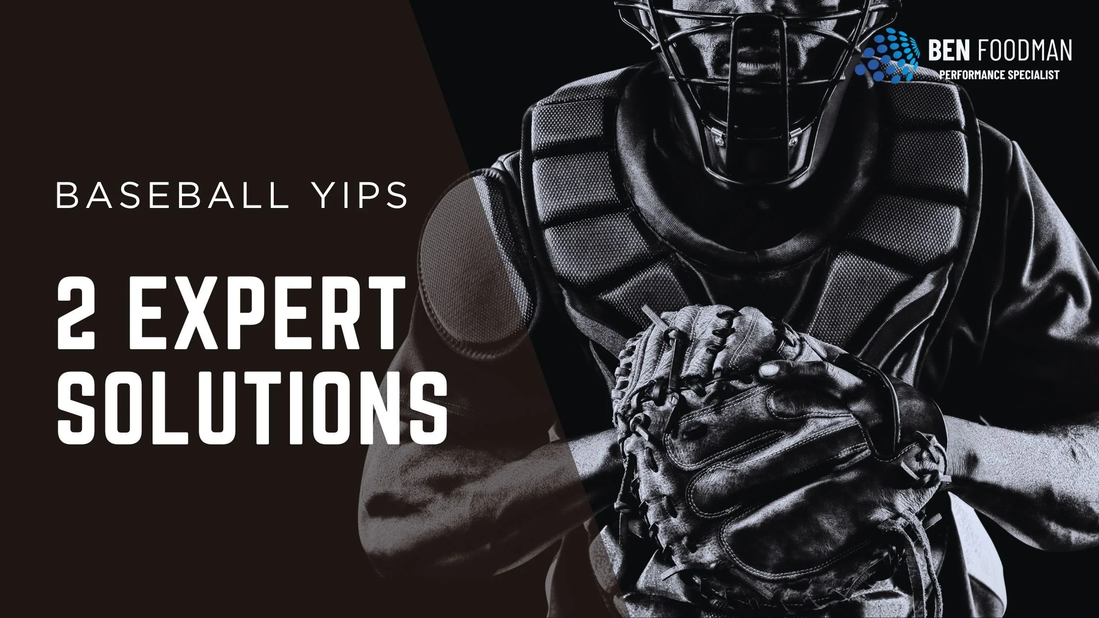 A thumbnail of a baseball catcher dealing with the yips