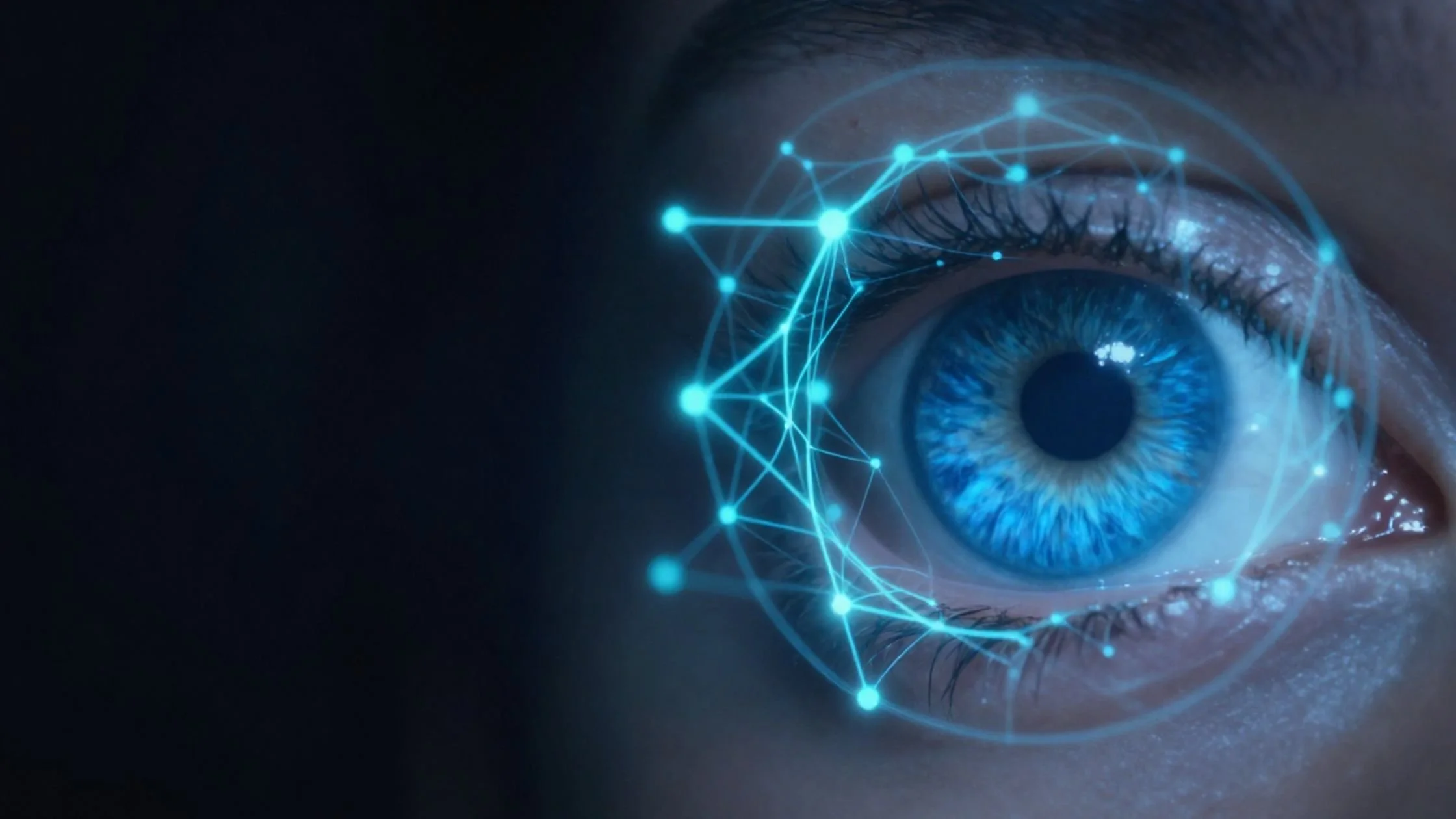 A picture of an eye going through brainspotting