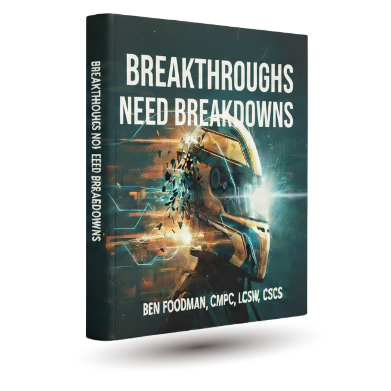 A book cover design about Ben's new sport psychology book