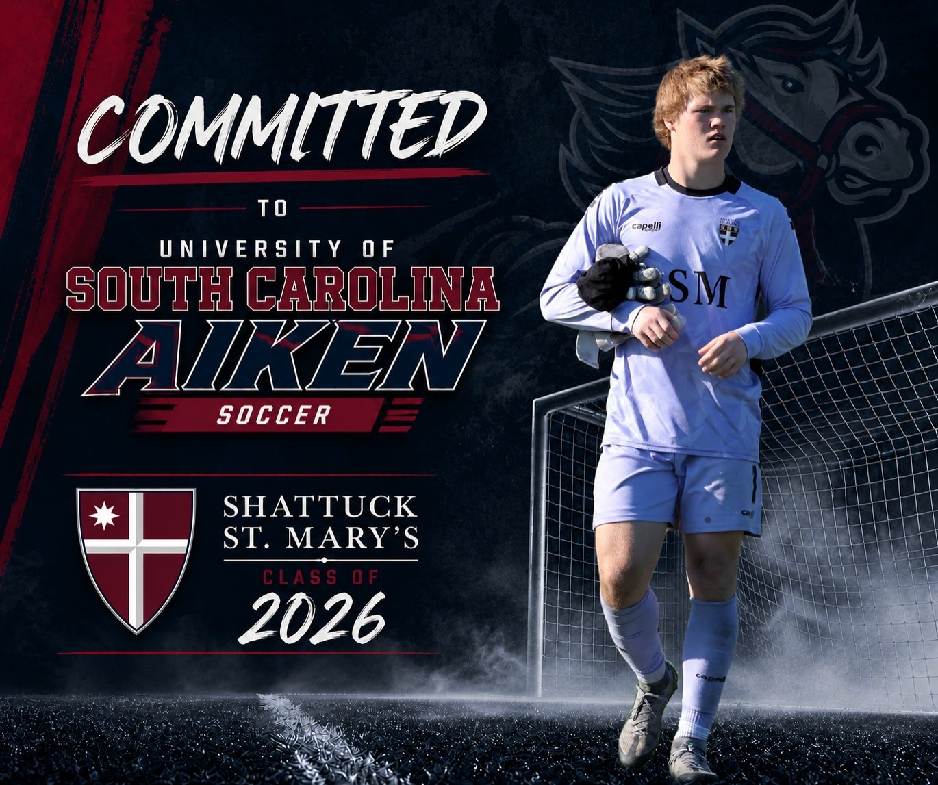 Committed!! Excited to announce East Toms has officially committed to play goalkeeper at the University of South Carolina - Aiken, NCAA Division II. From day one at SciSport over 3 years ago, he&rsquo;s shown what consistency, work ethic, and trust i