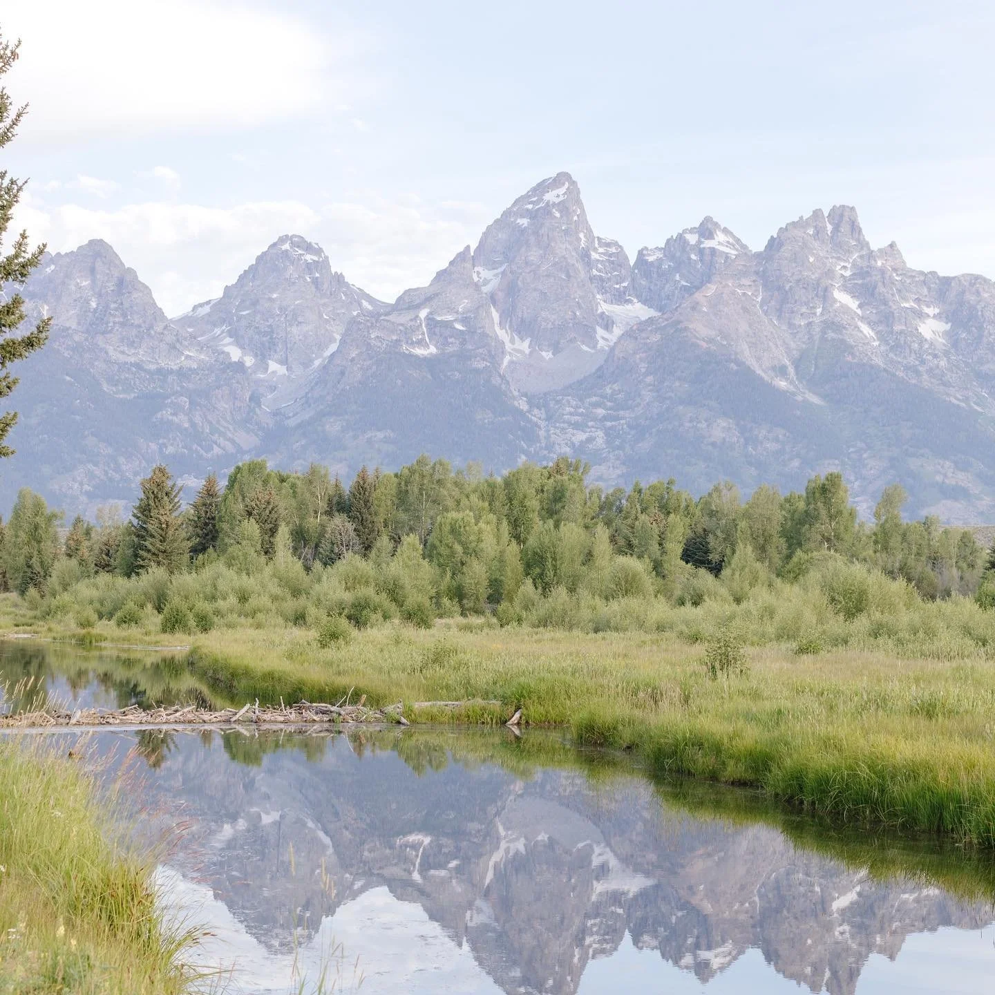 scenic photo of a secret adventure photography location in the Tetons