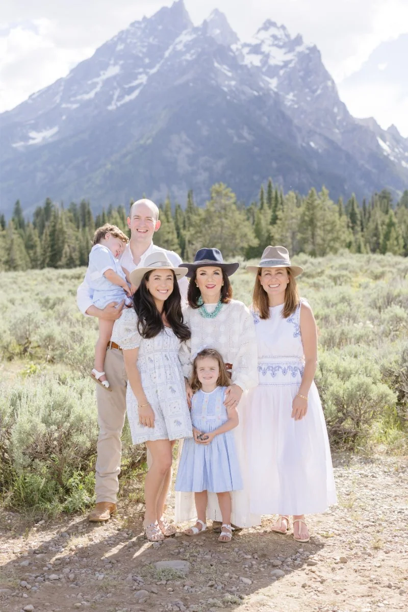  Photographer captures adult family photography session in Jackson Hole. 