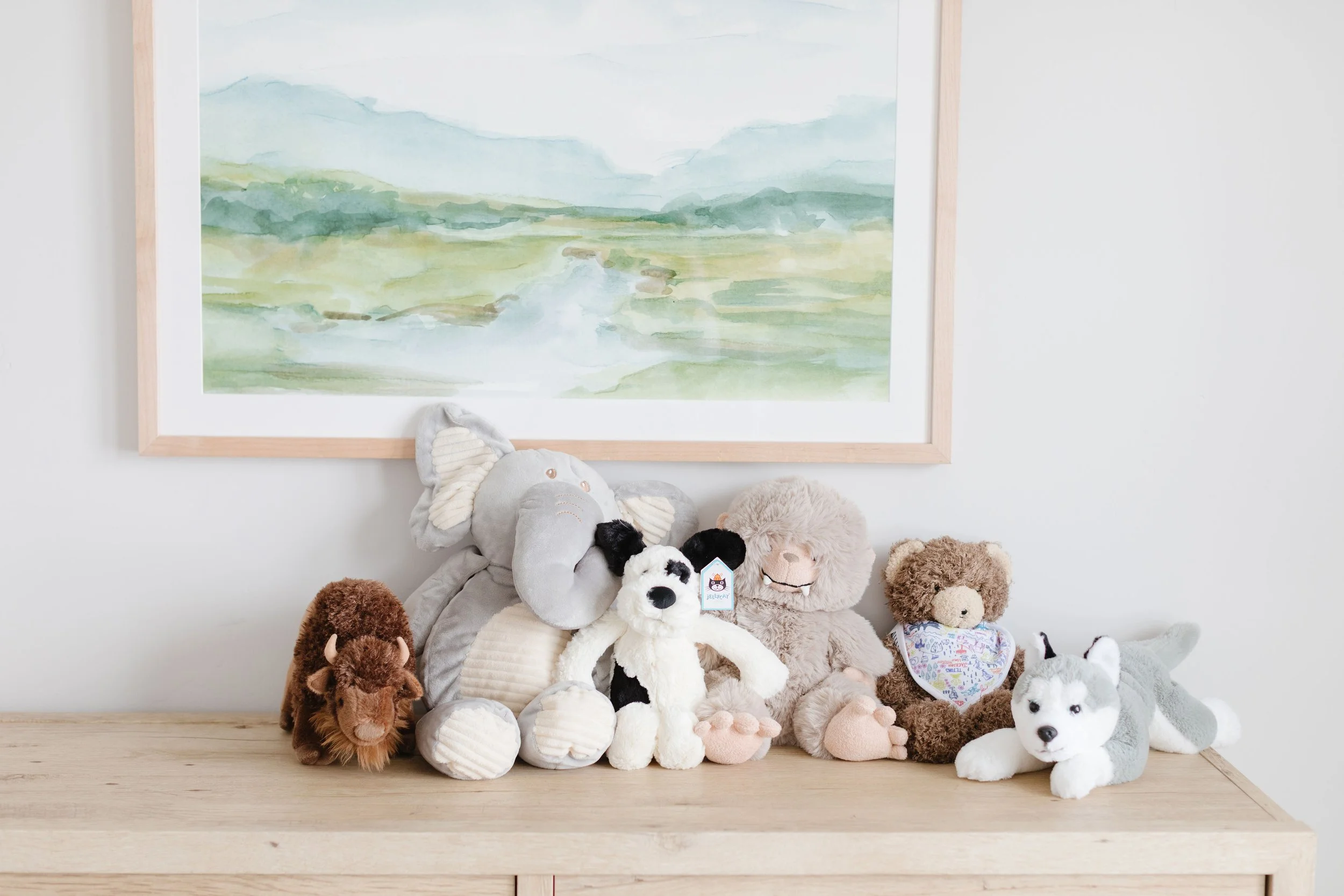  Family newborn pictures at home are a great way to preserve your nursery. 