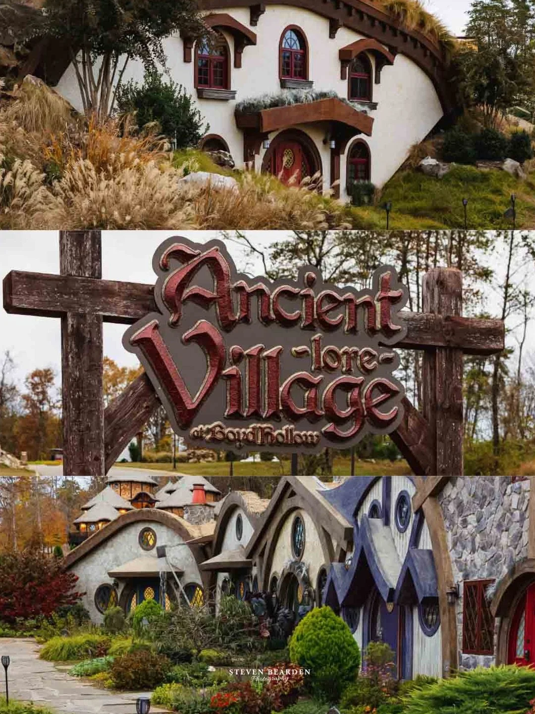 Tennessee's most unique stay 
📍Ancient Lore Village in Knoxville
