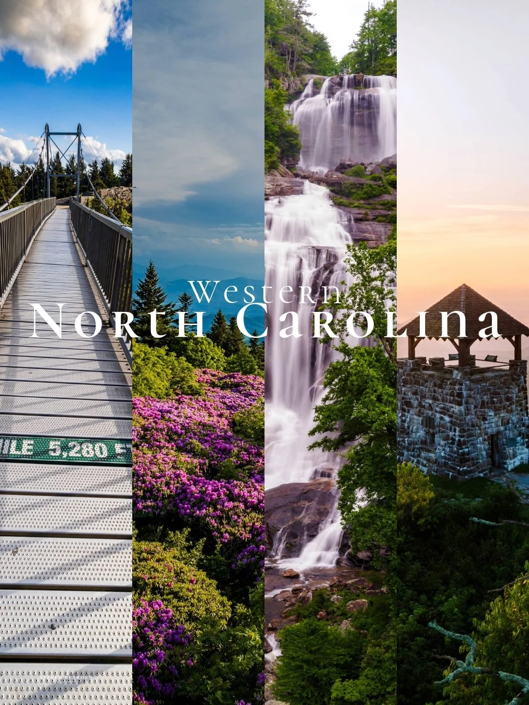 Western North Carolina never disappoints. Waterfalls, mountain views, and so many overlooks. 

Part 1 of WNC 📸