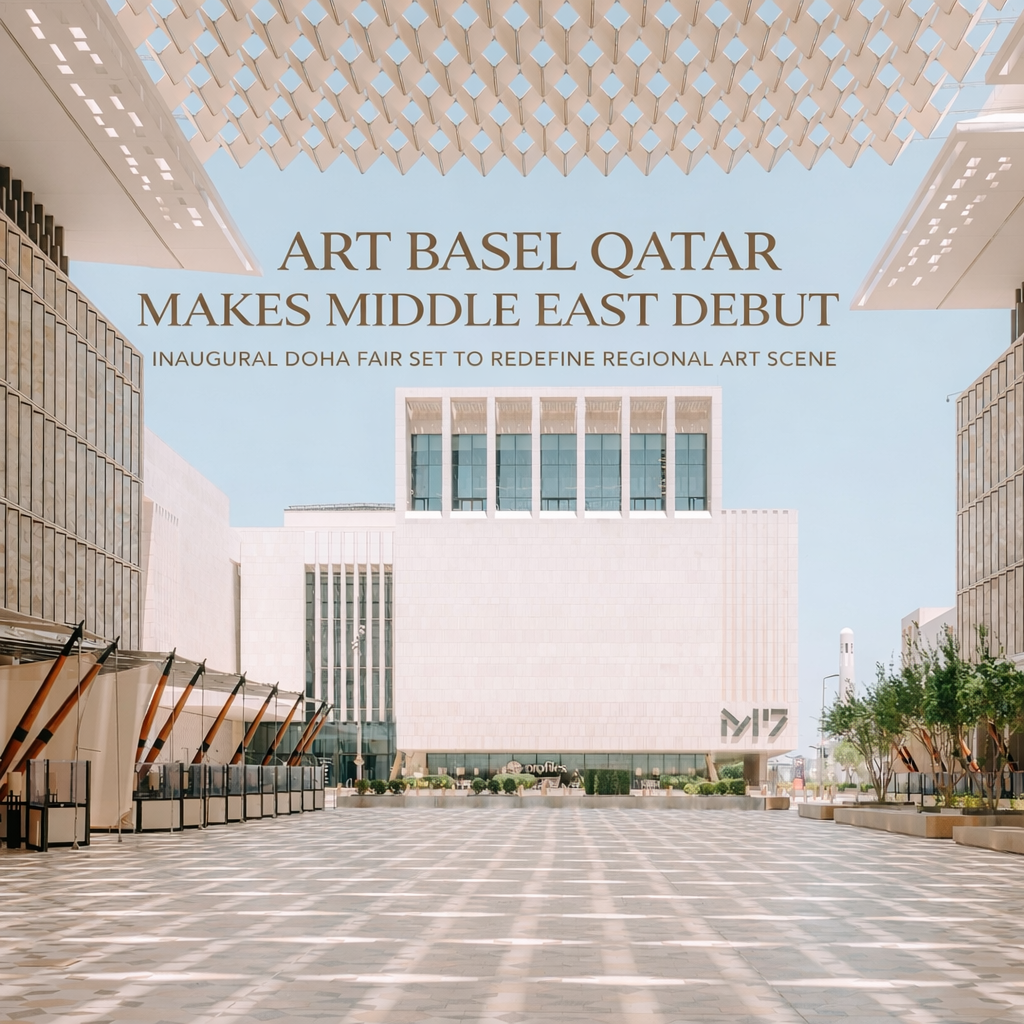 Art Basel Qatar Makes Middle East Debut: Inaugural Doha Fair Set to Redefine Regional Art Scene