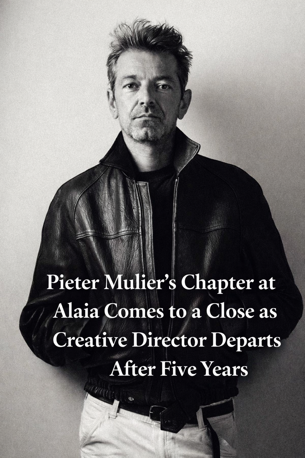 Pieter Mulier’s Chapter at Alaïa Comes to a Close as Creative Director Departs After Five Years