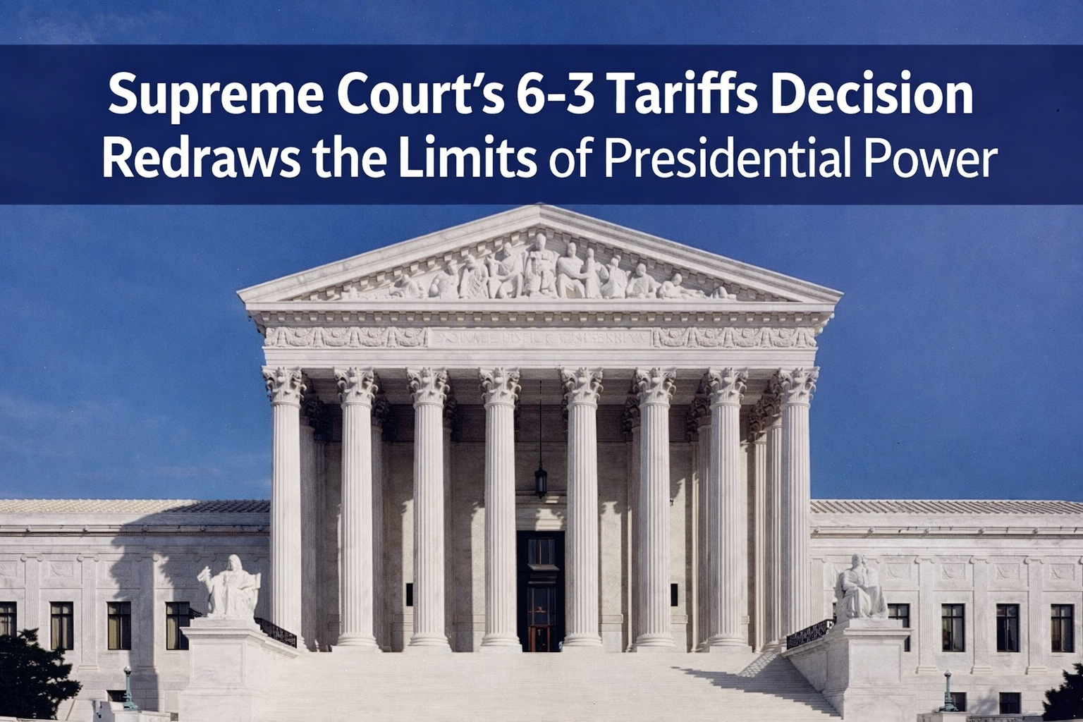Supreme Court’s 6–3 Tariffs Decision Redraws the Limits of Presidential Power