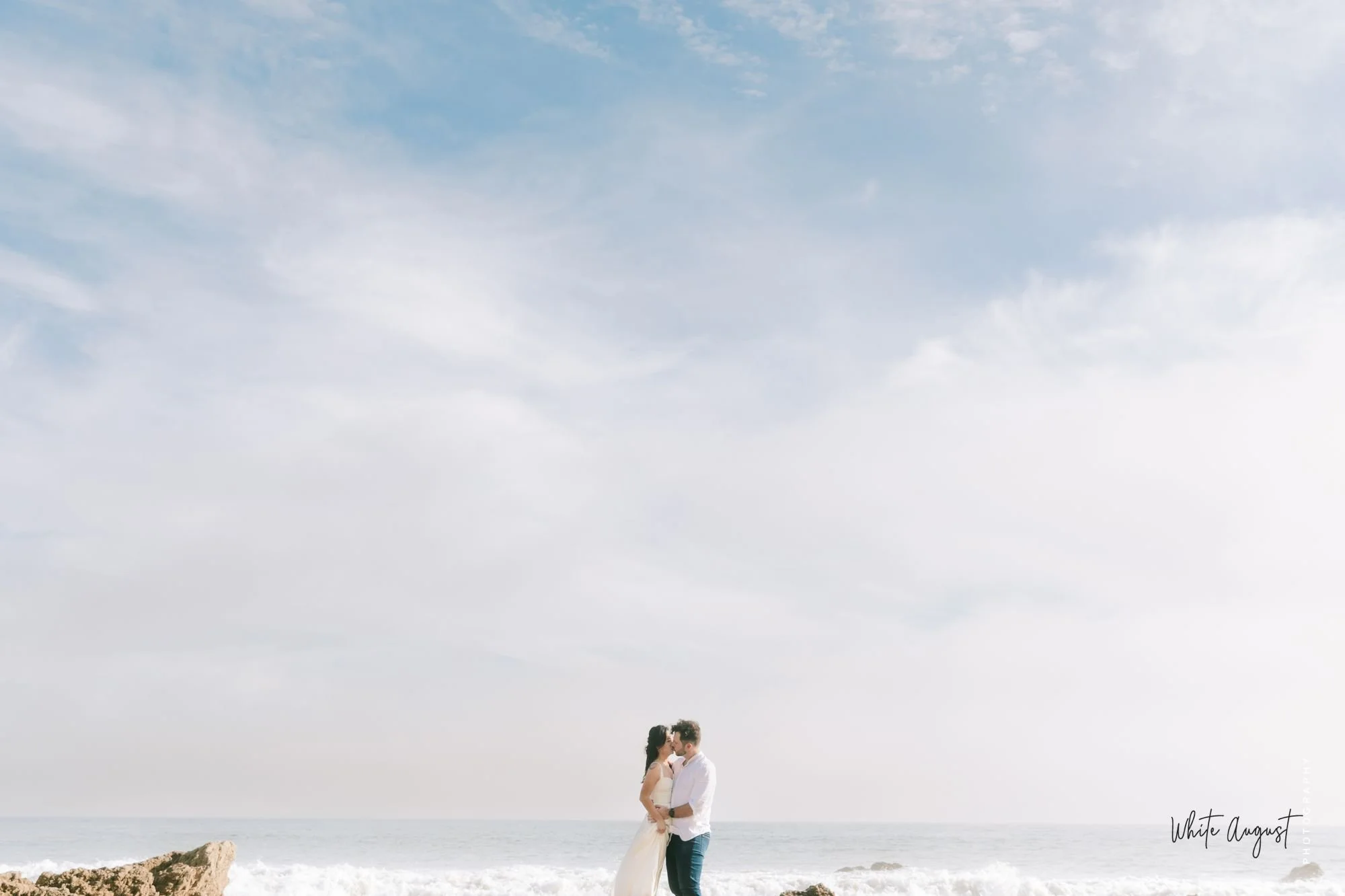 E+N Malibu Beach Engagement