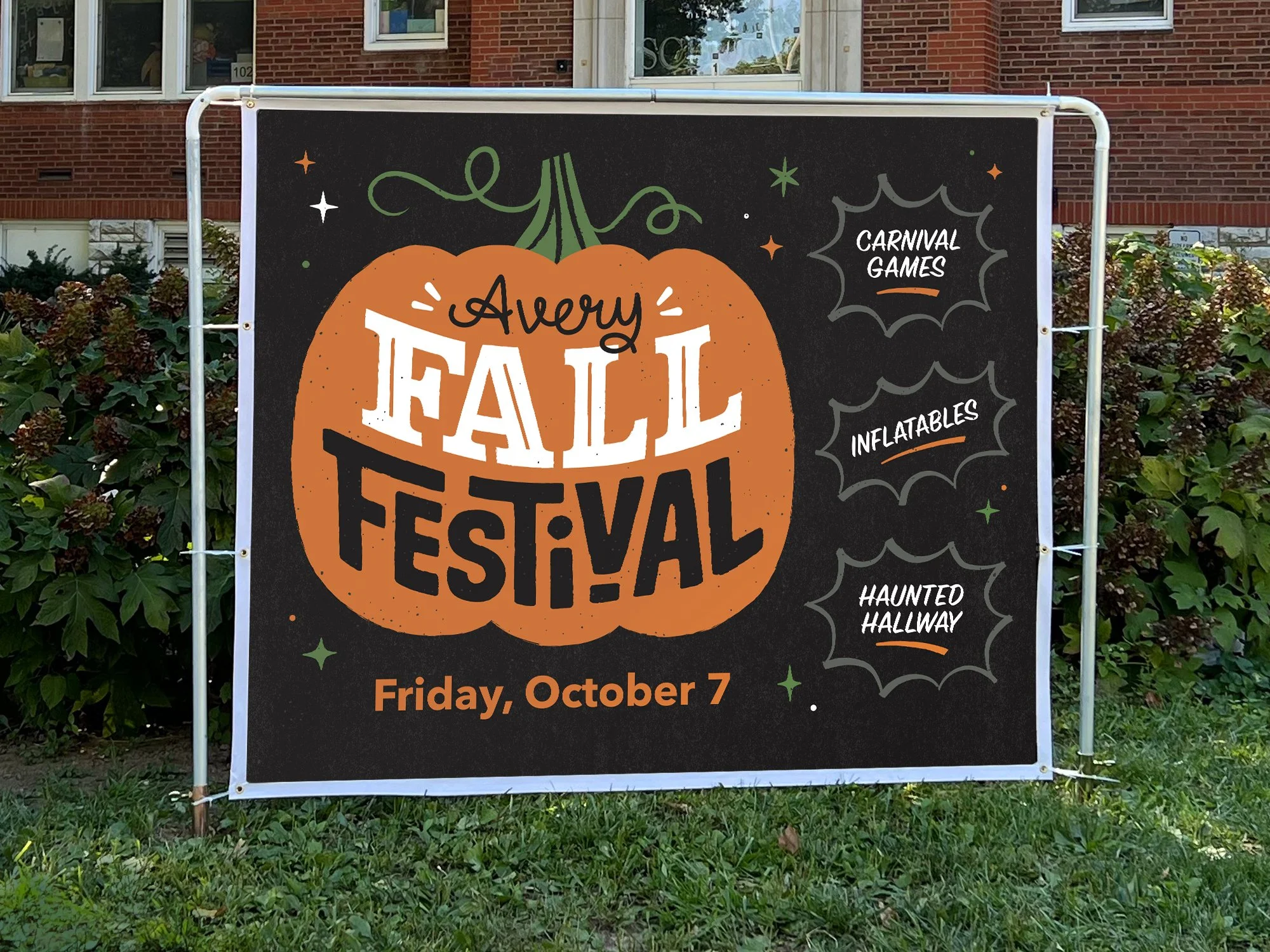 Avery Fall Festival Signs