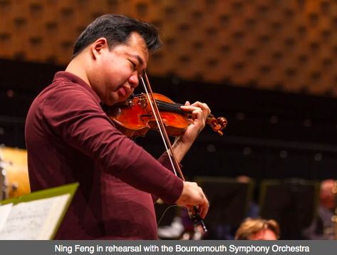 Bournemouth Symphony Orchestra with Ning Feng Violin Soloist 