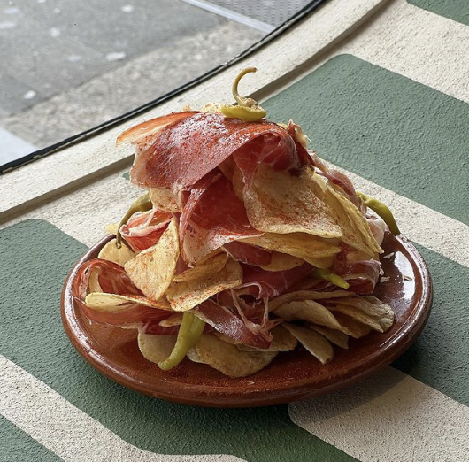 basterma tower, peppers, chips.png