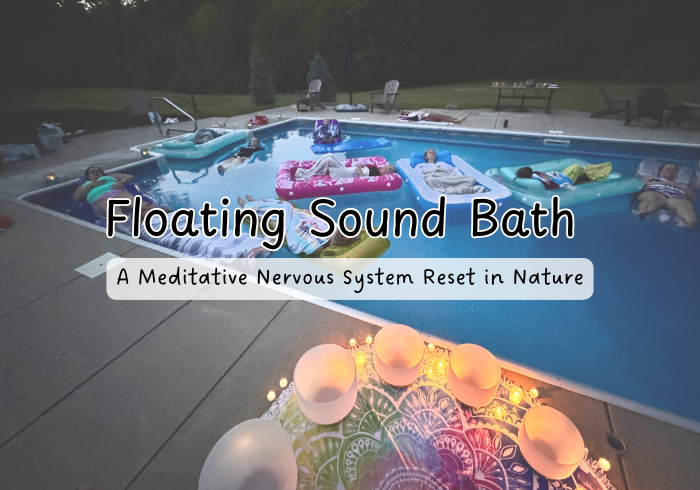 Floating Sound Bath for Women in Carmel, IN