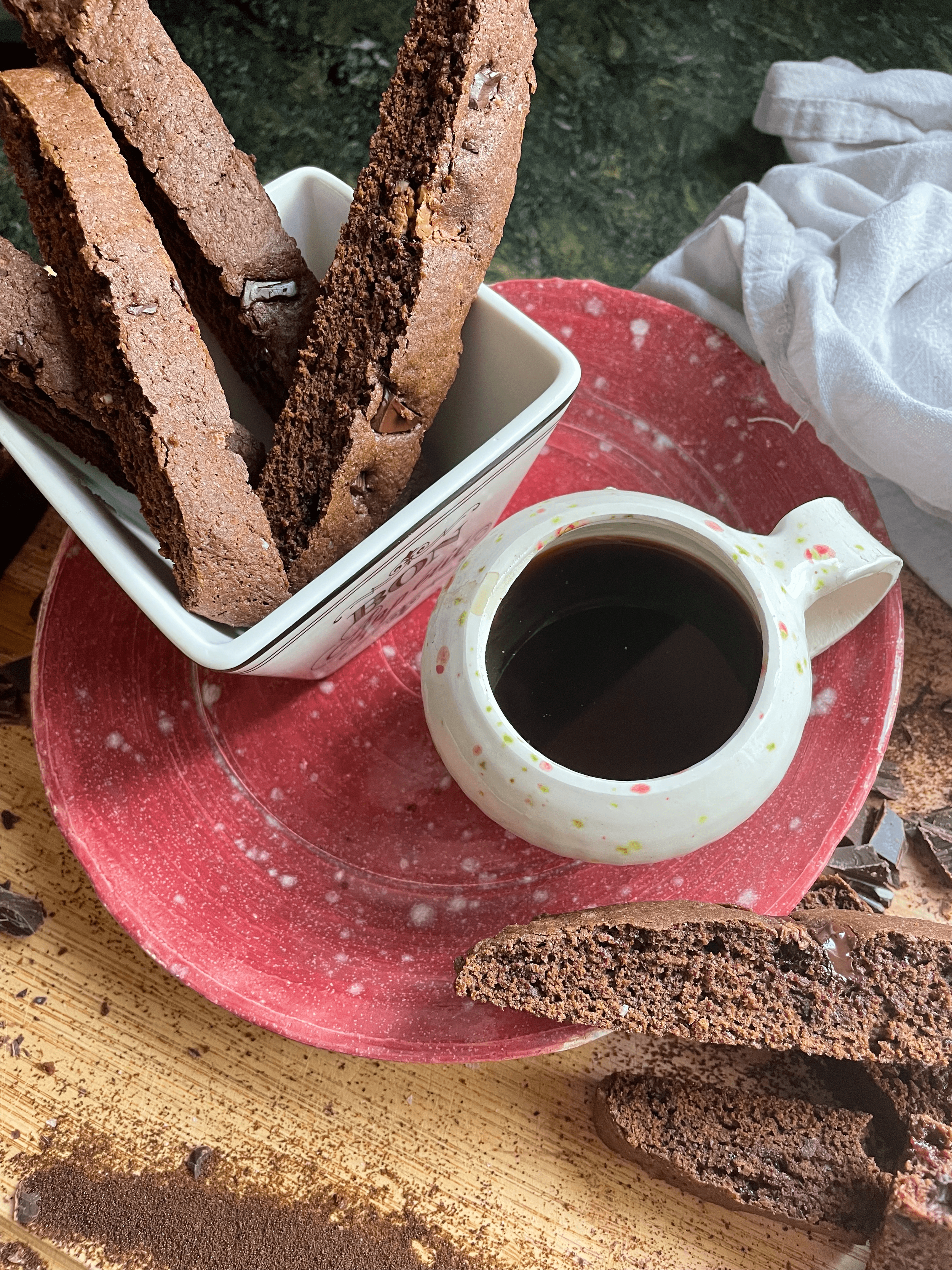 Chocolate Italian Soft Bite Biscotti