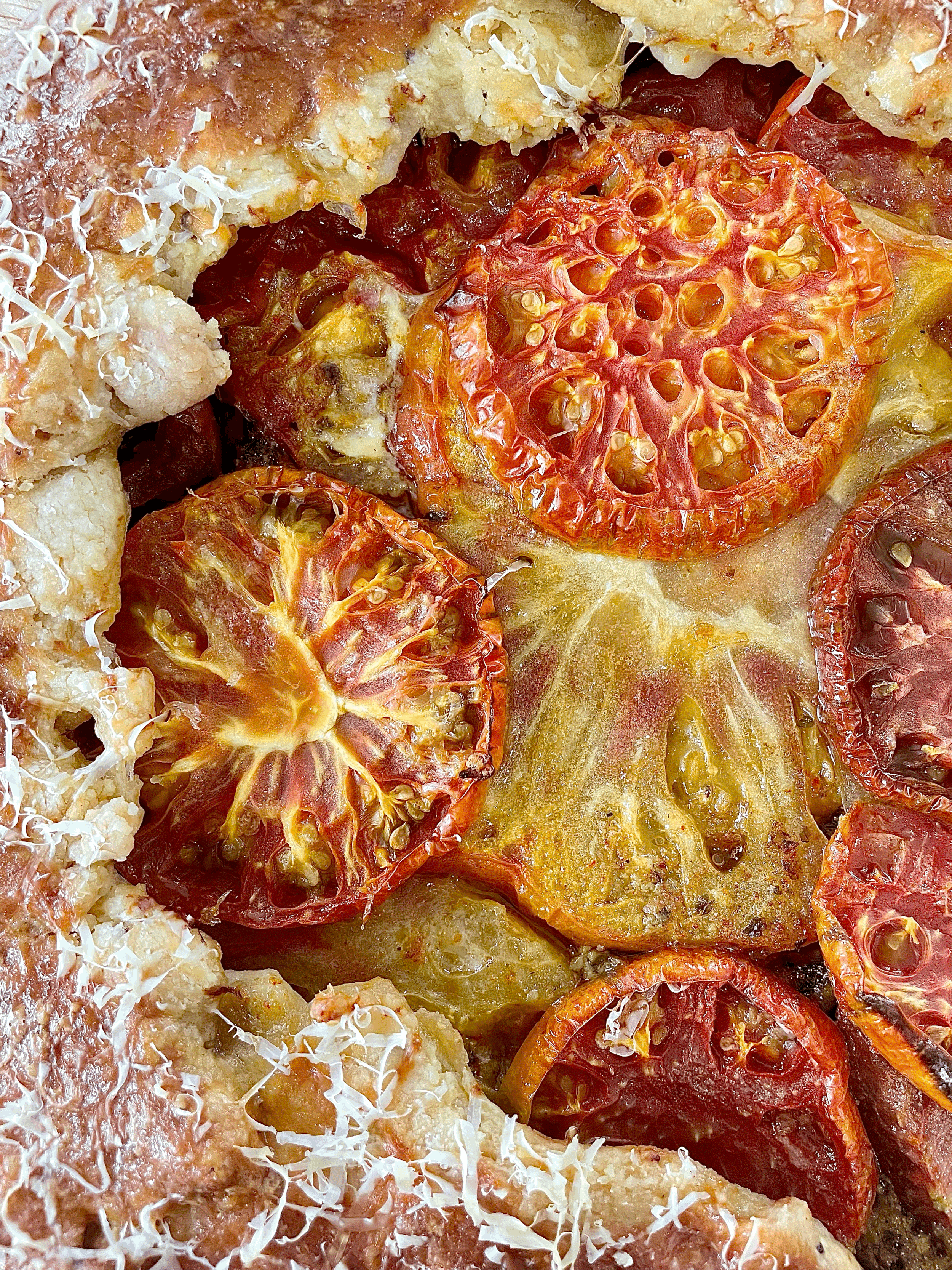 Heirloom Tomato Galette w/ Fennel &amp; Calabrian Chili 
