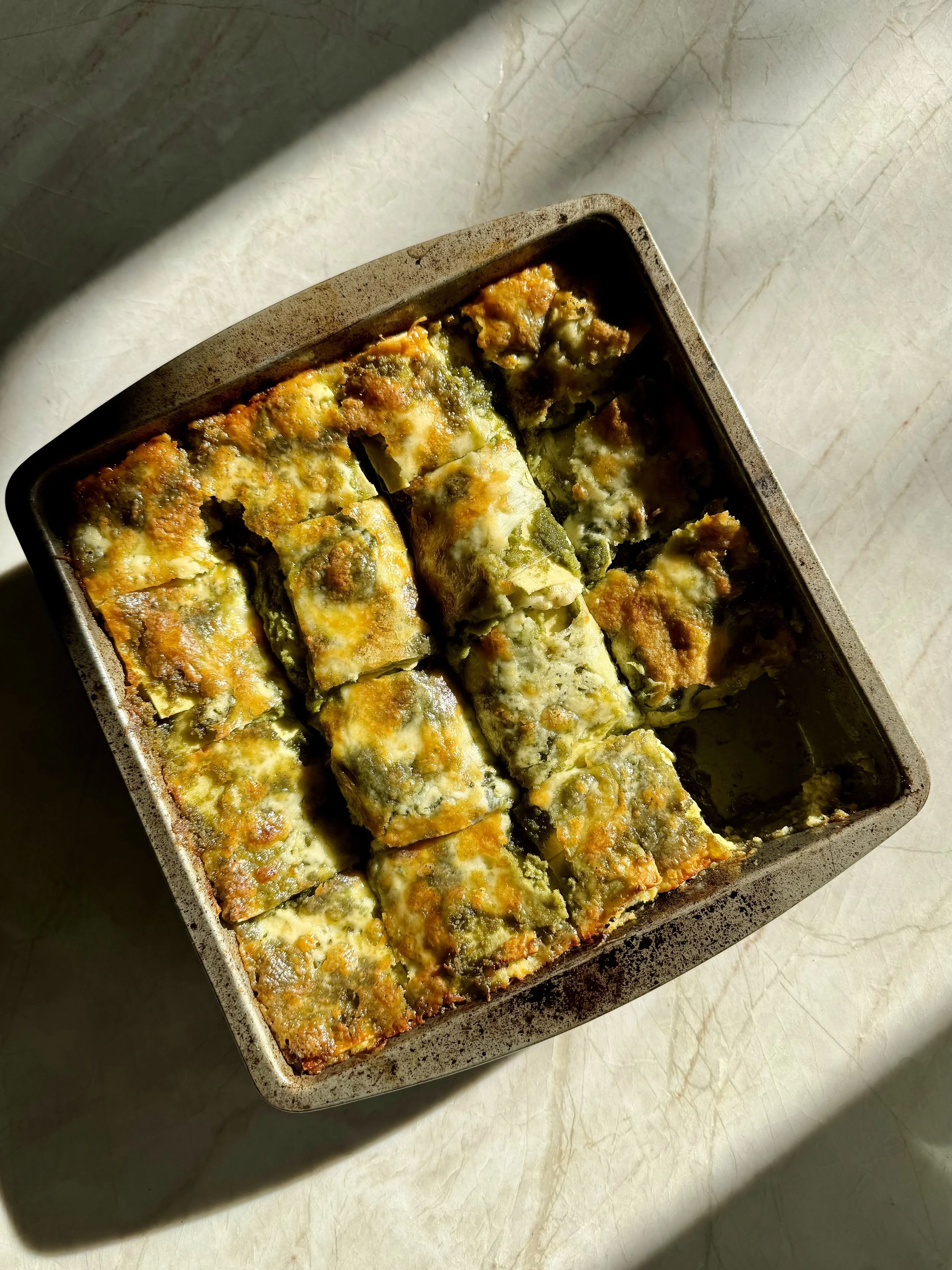 Pesto Lasagna