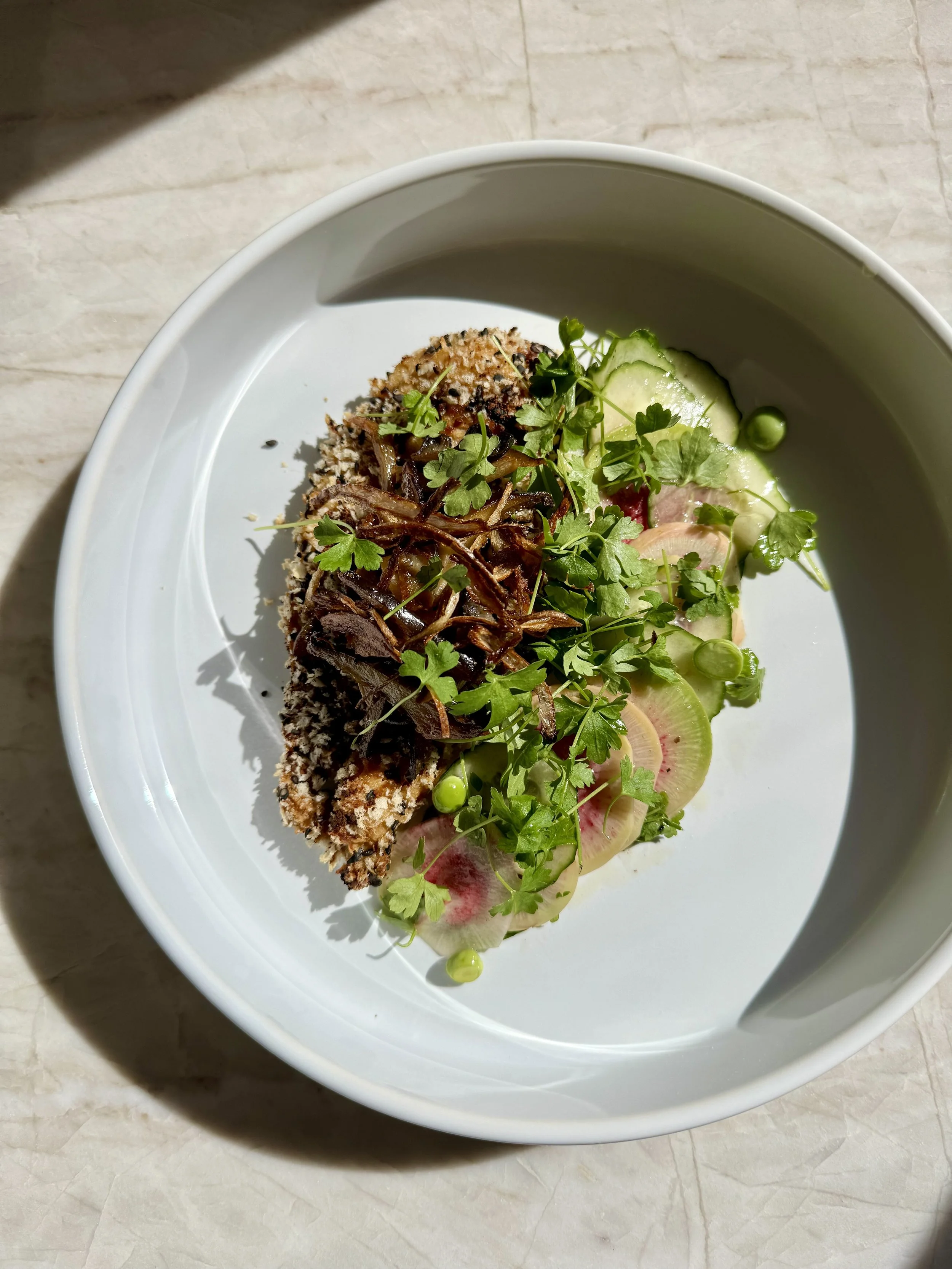 Crispy Sesame Panko Chicken