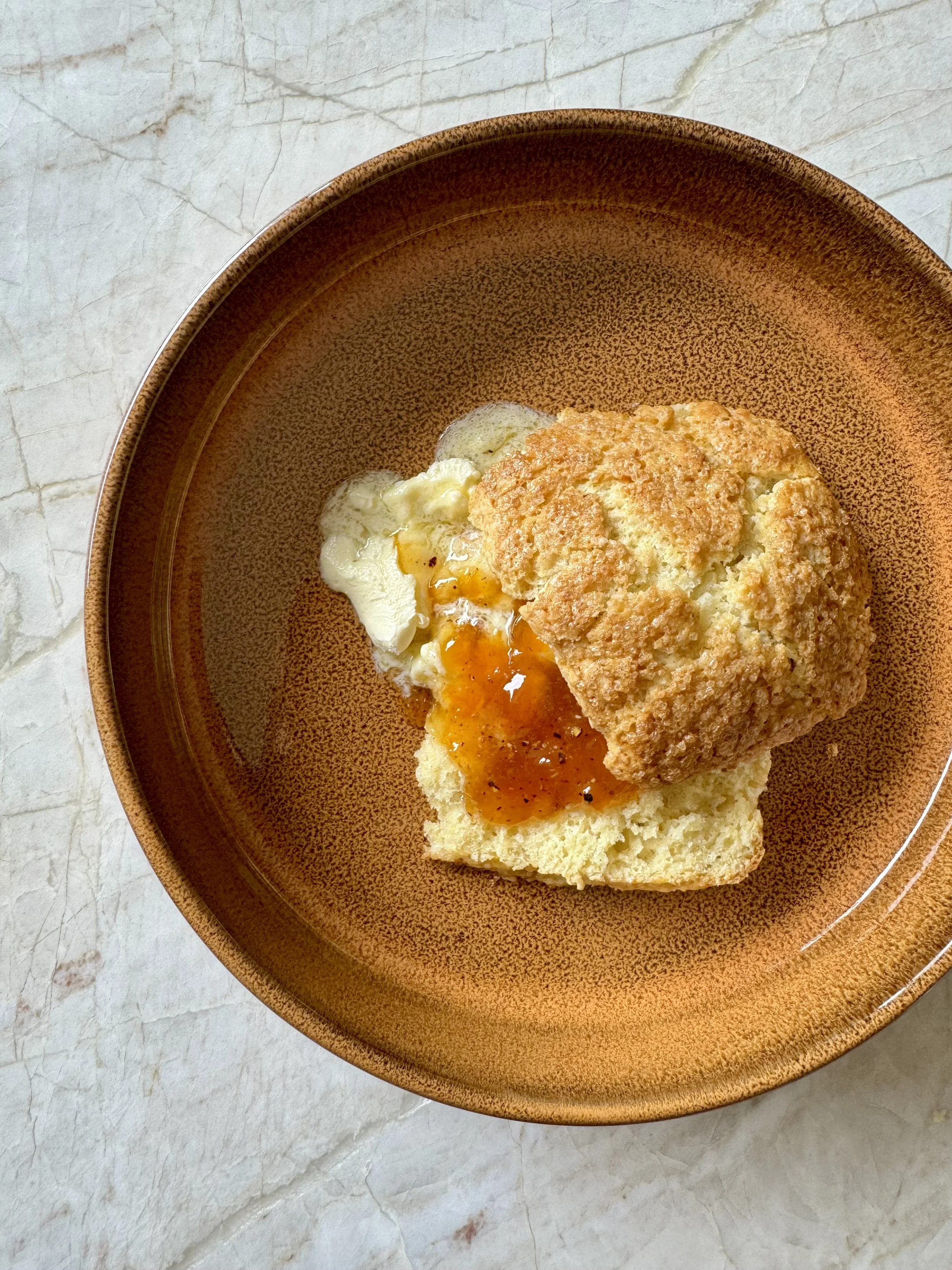 Mini Batch Vanilla Bean Skyr Scones