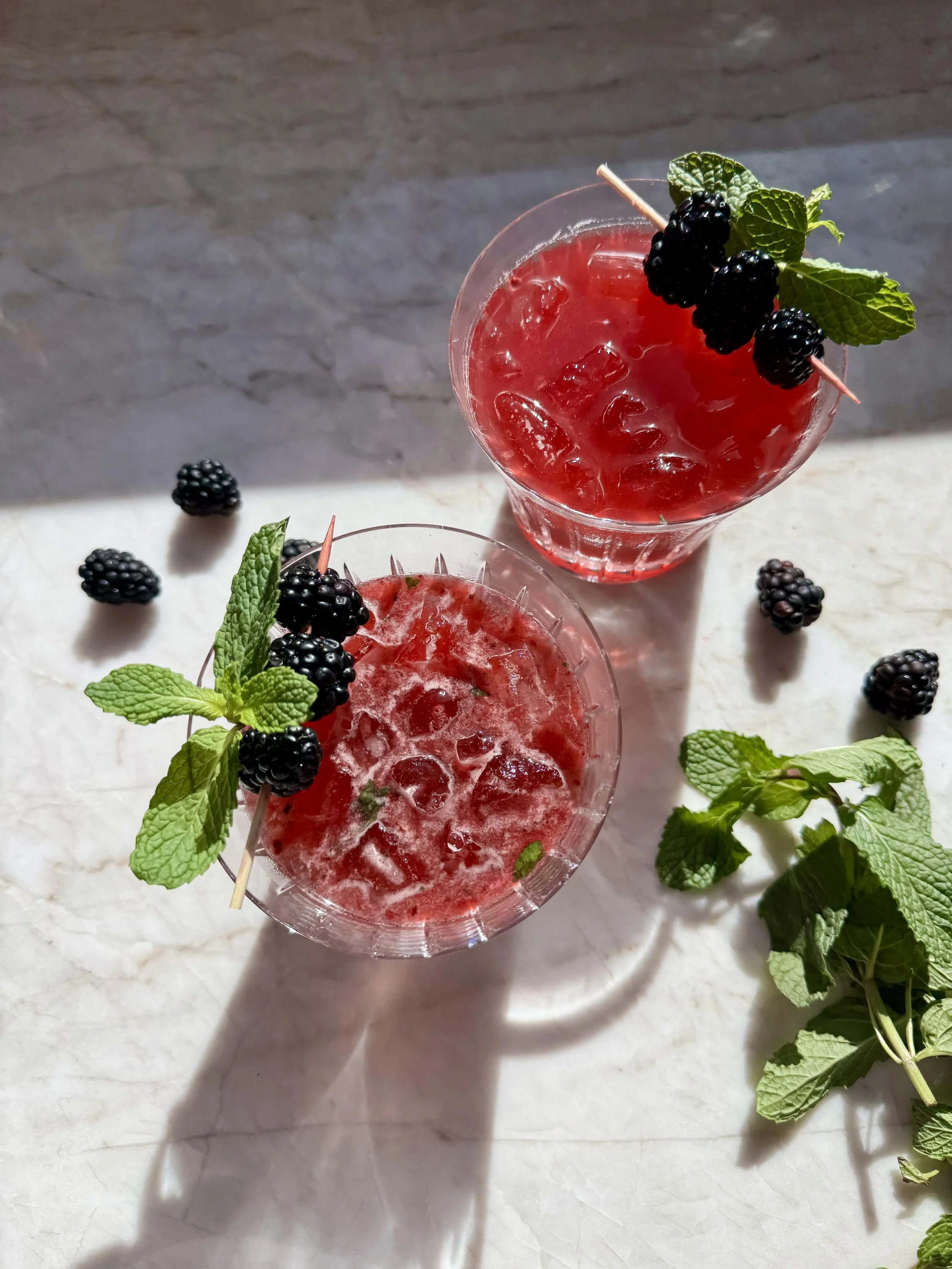 Blackberry Bourbon Smash