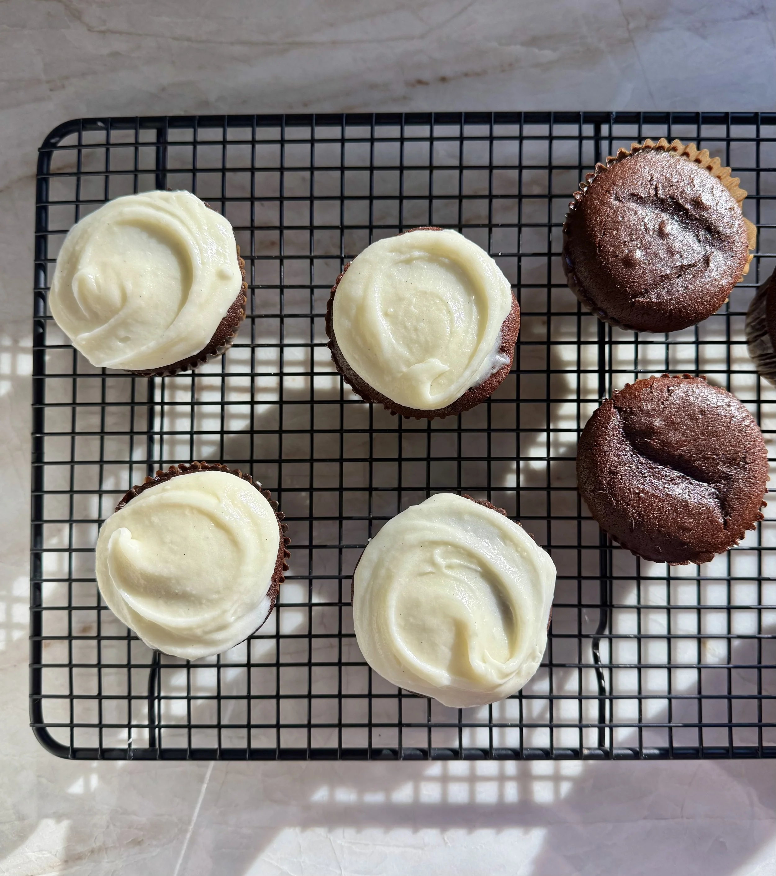 Small Batch Red Velvet Cupcakes