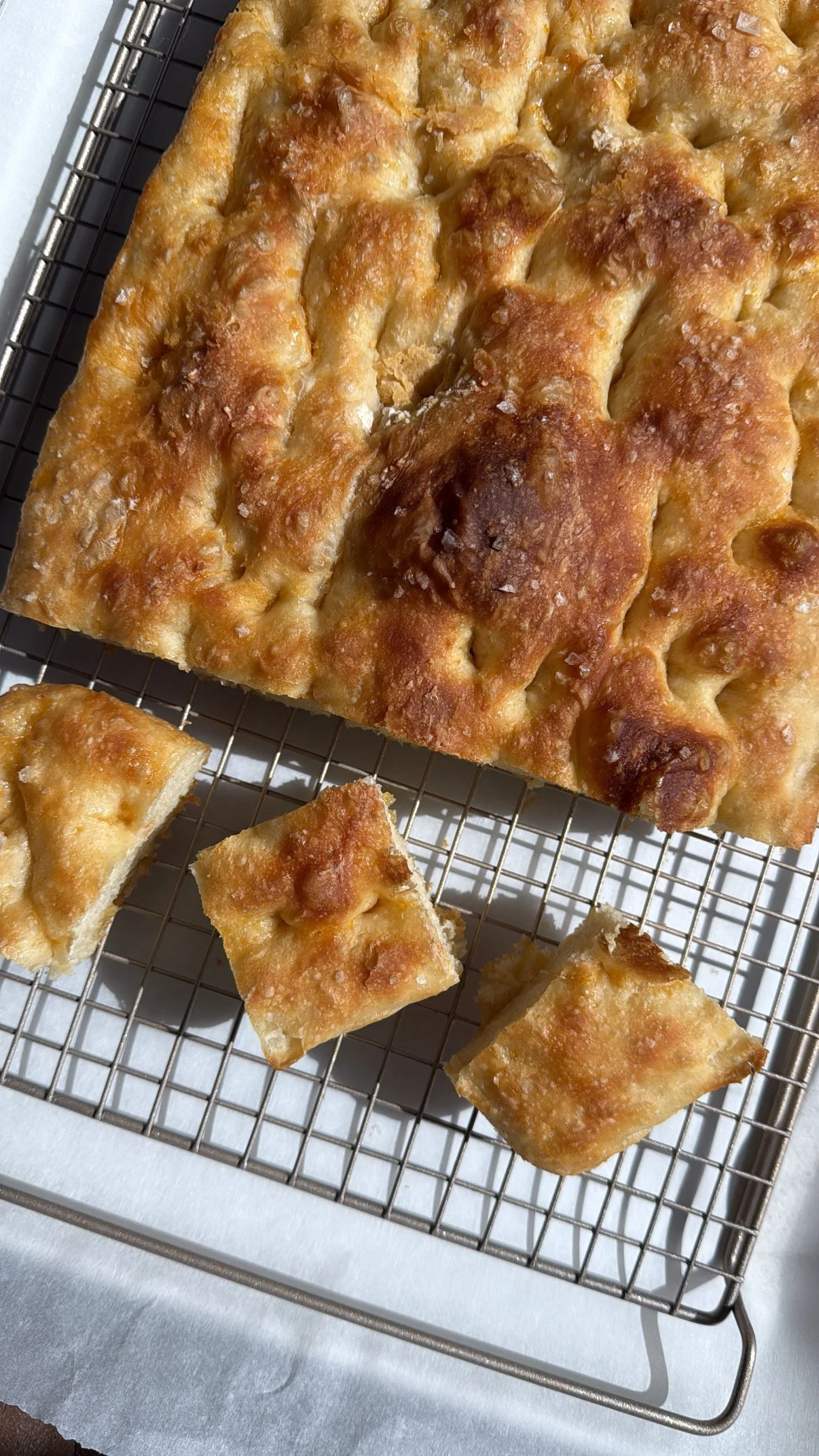 Easy Overnight Focaccia