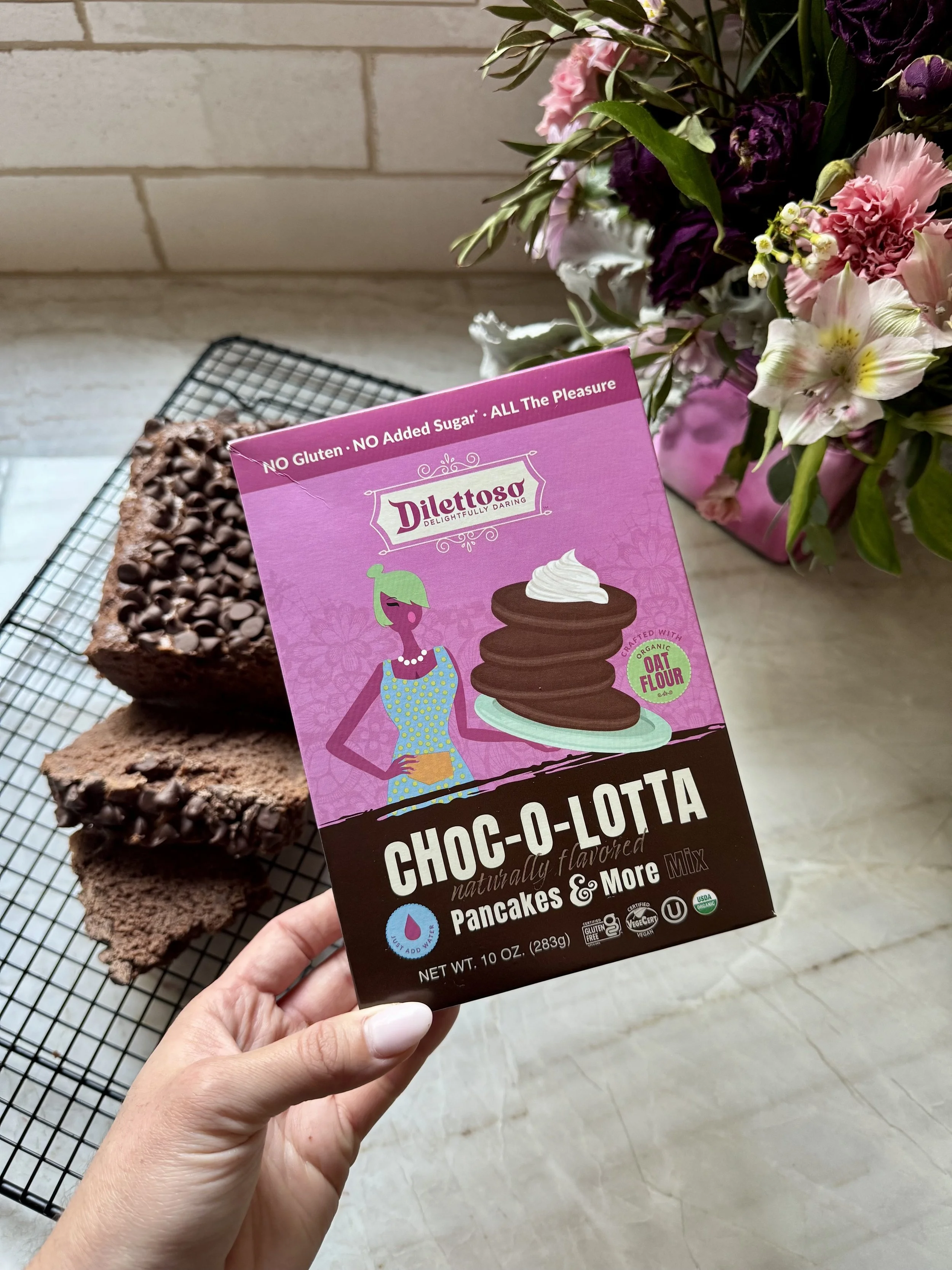 dilettoso gluten-free choc-o-lotta baking mix