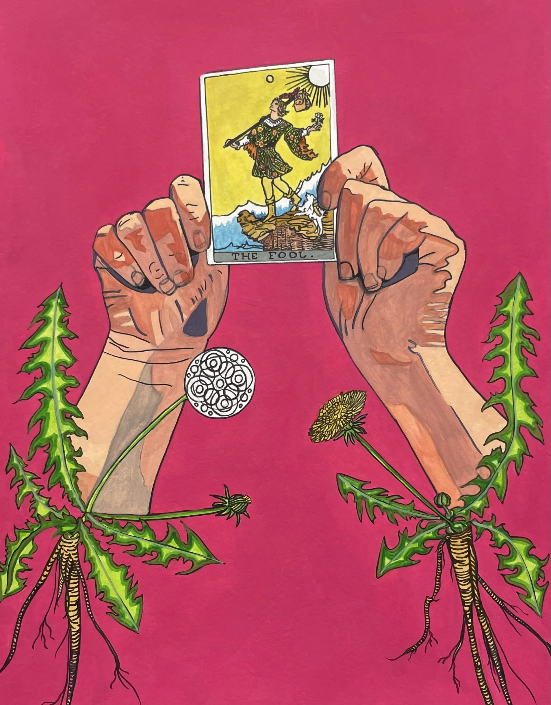 Dandelion. The Fool.