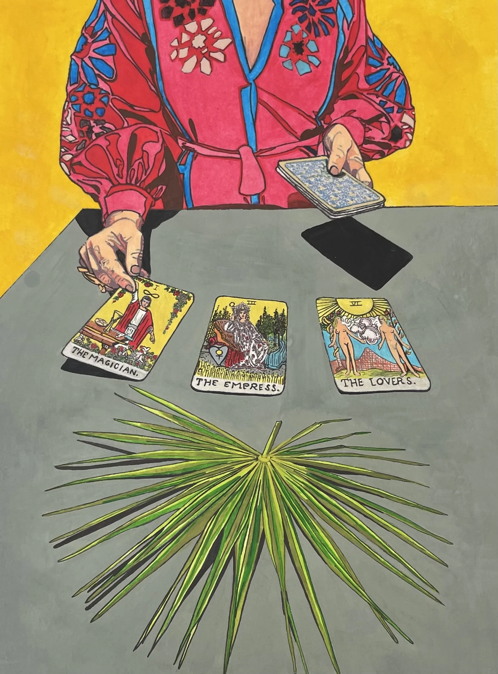 Xa’an, Huano. The Magician, The Empress, The Lovers.