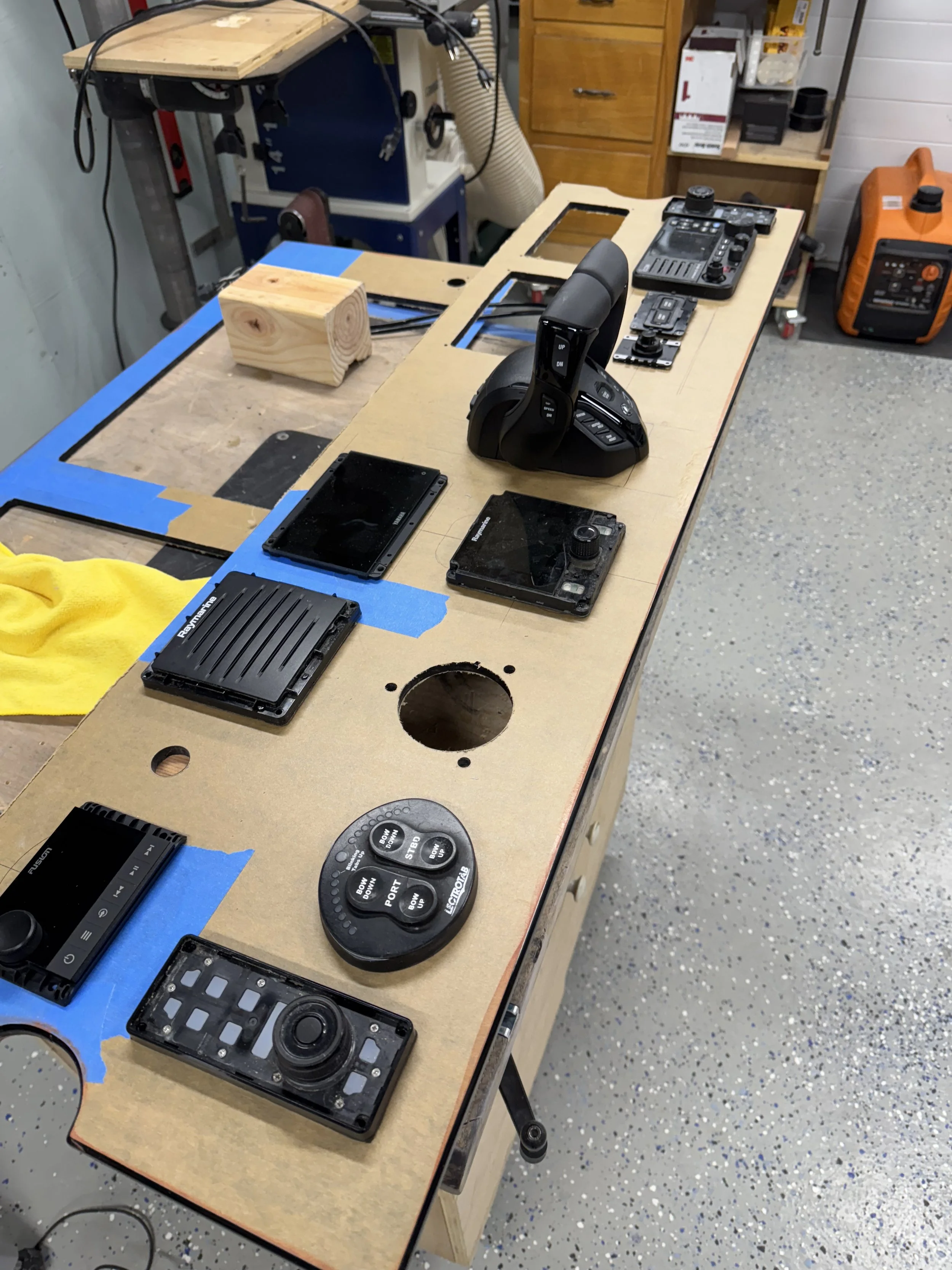 custom cnc dashboard