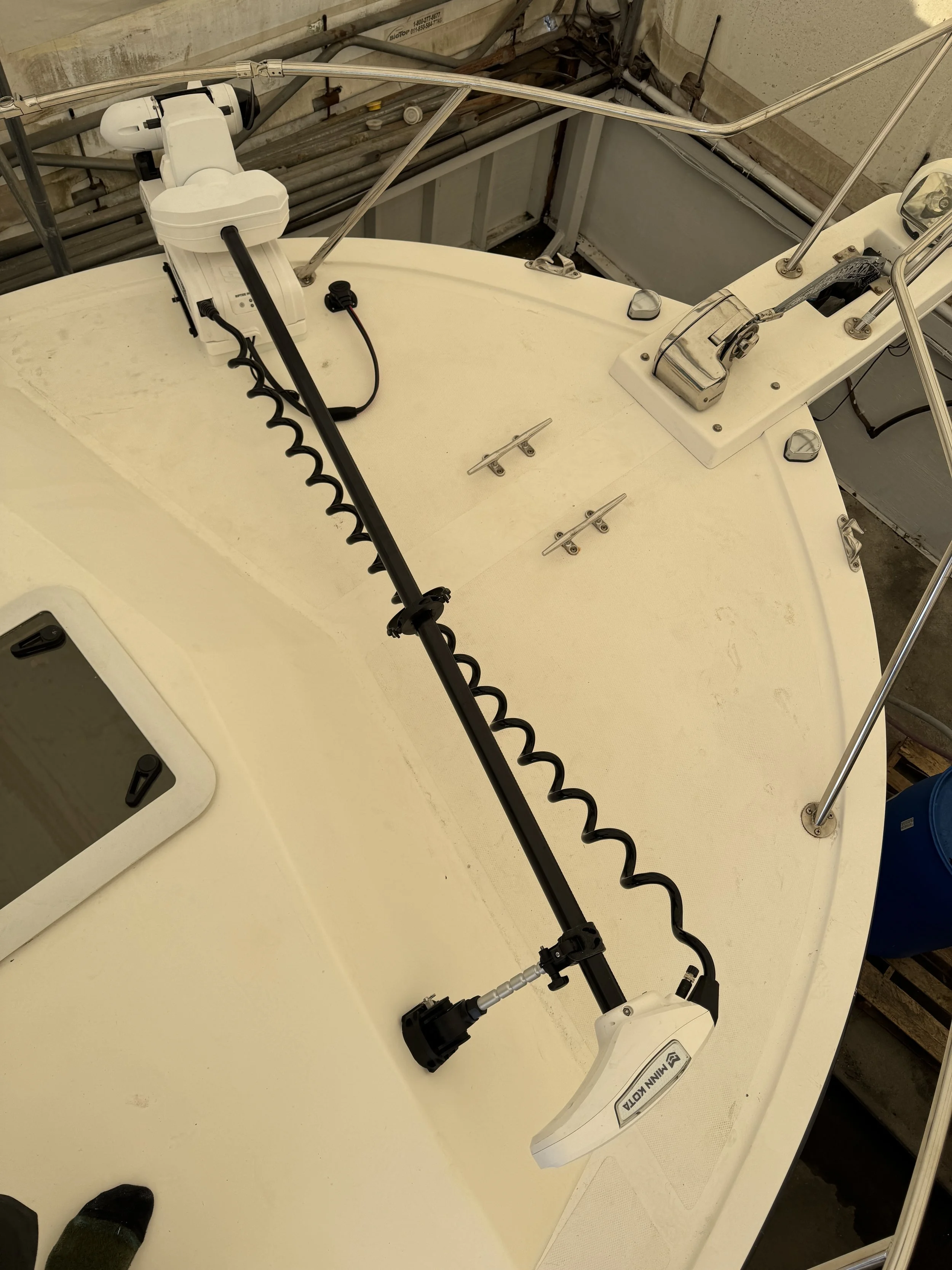 Minn Kota Instinct Quest install on a steiger 