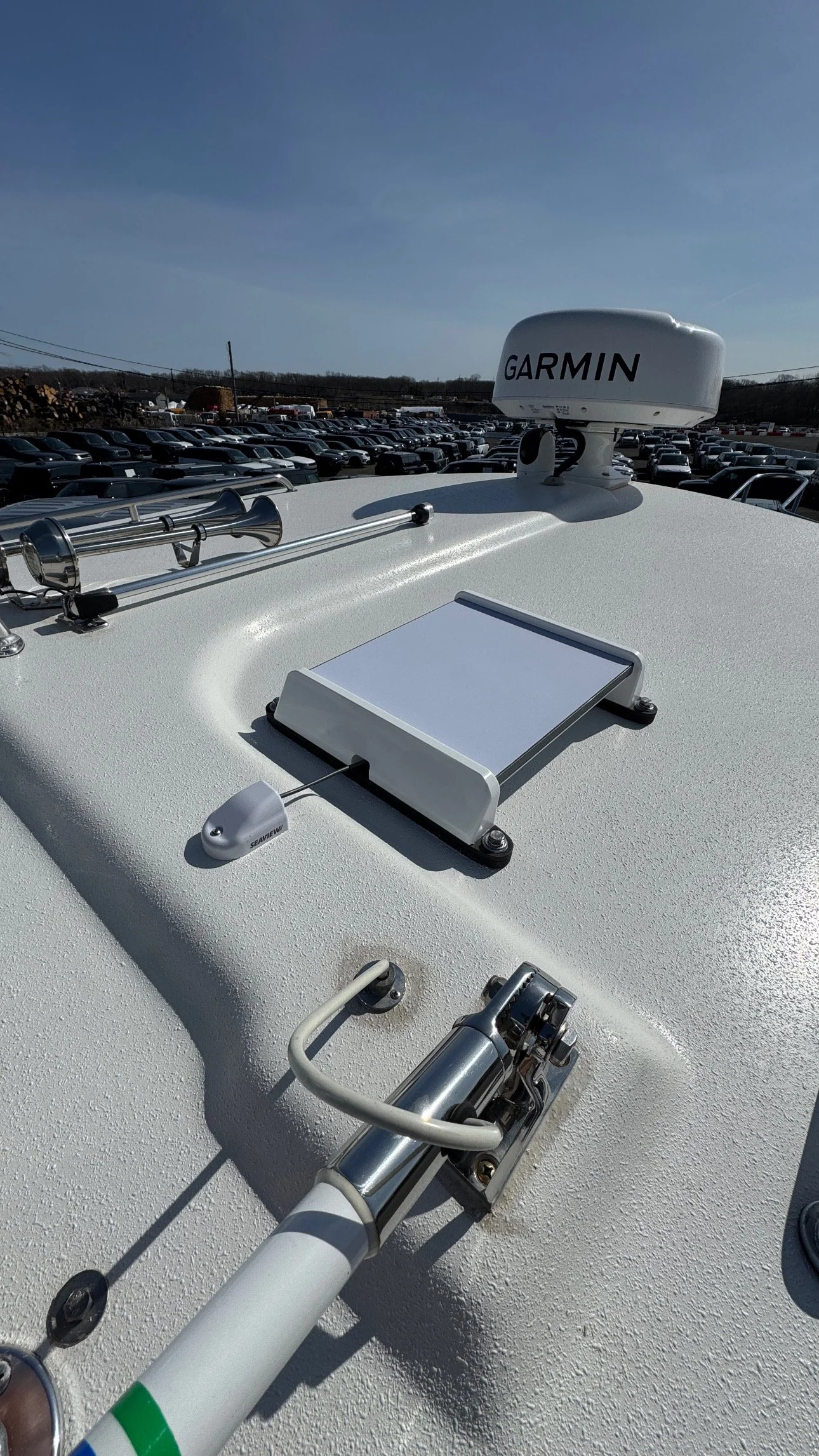 Starlink mini install with a seaview apex mount
