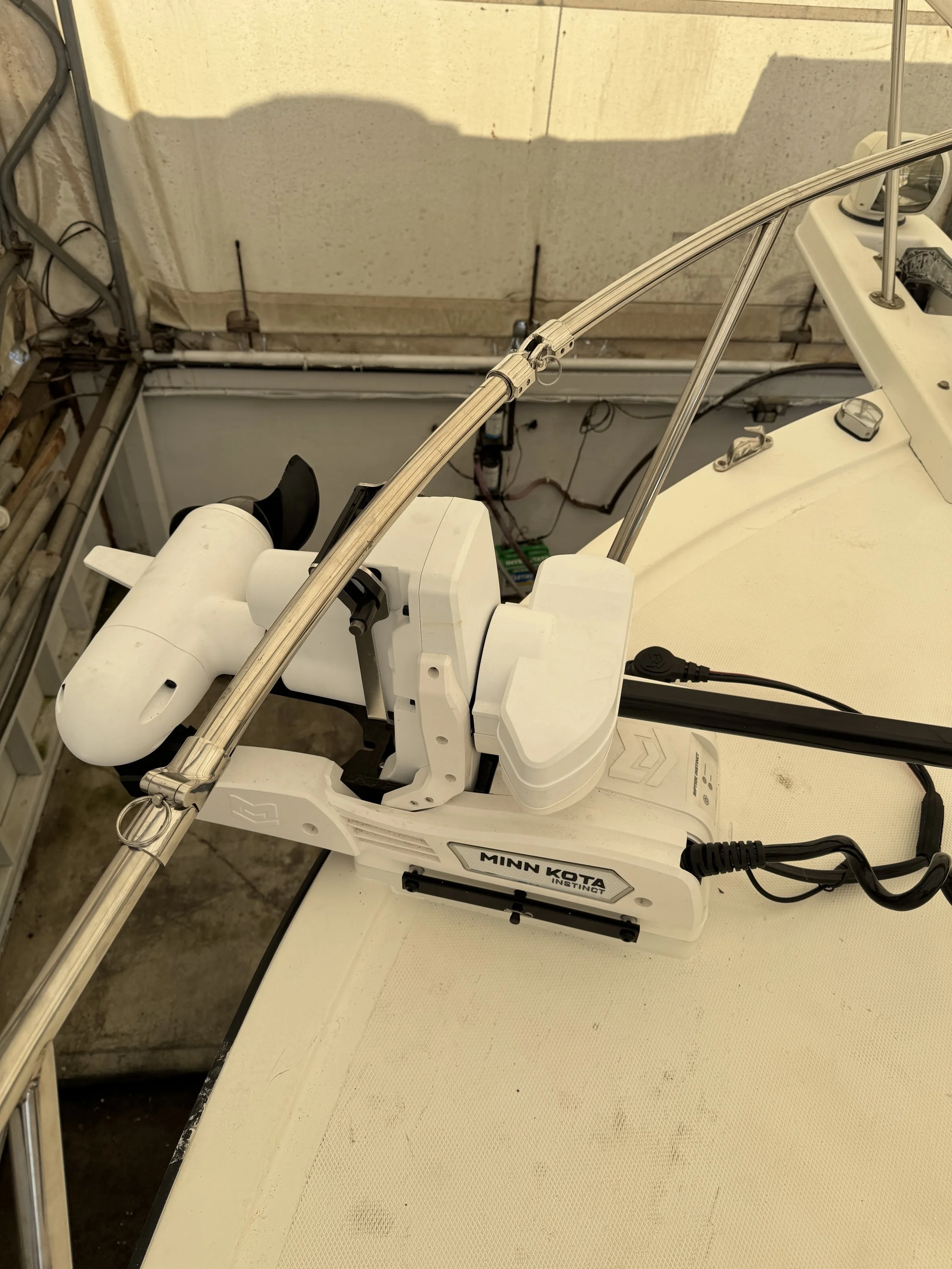 Minn Kota Instinct Quest install on a steiger 