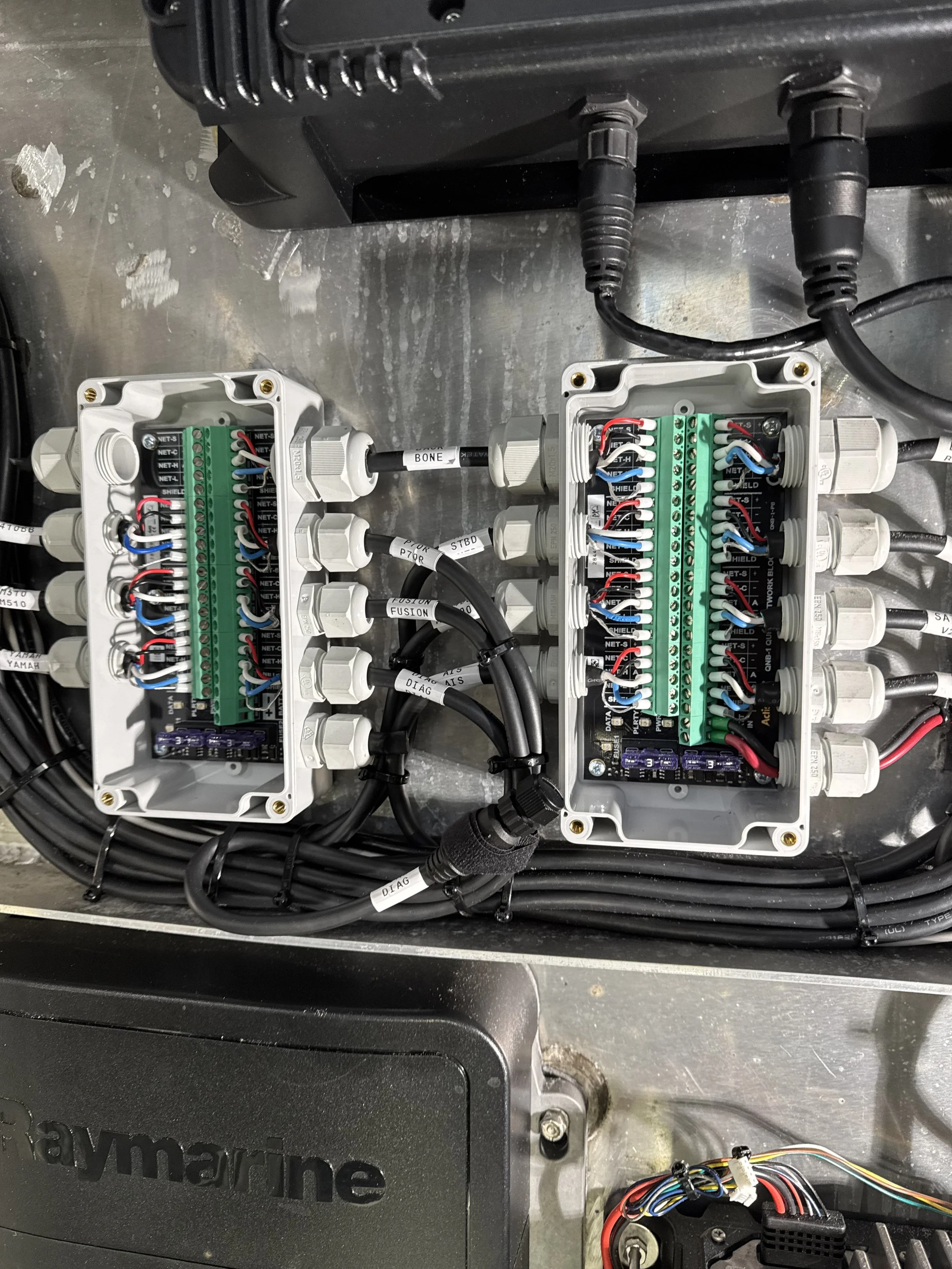 nmea 2000 wiring in actisense boxes