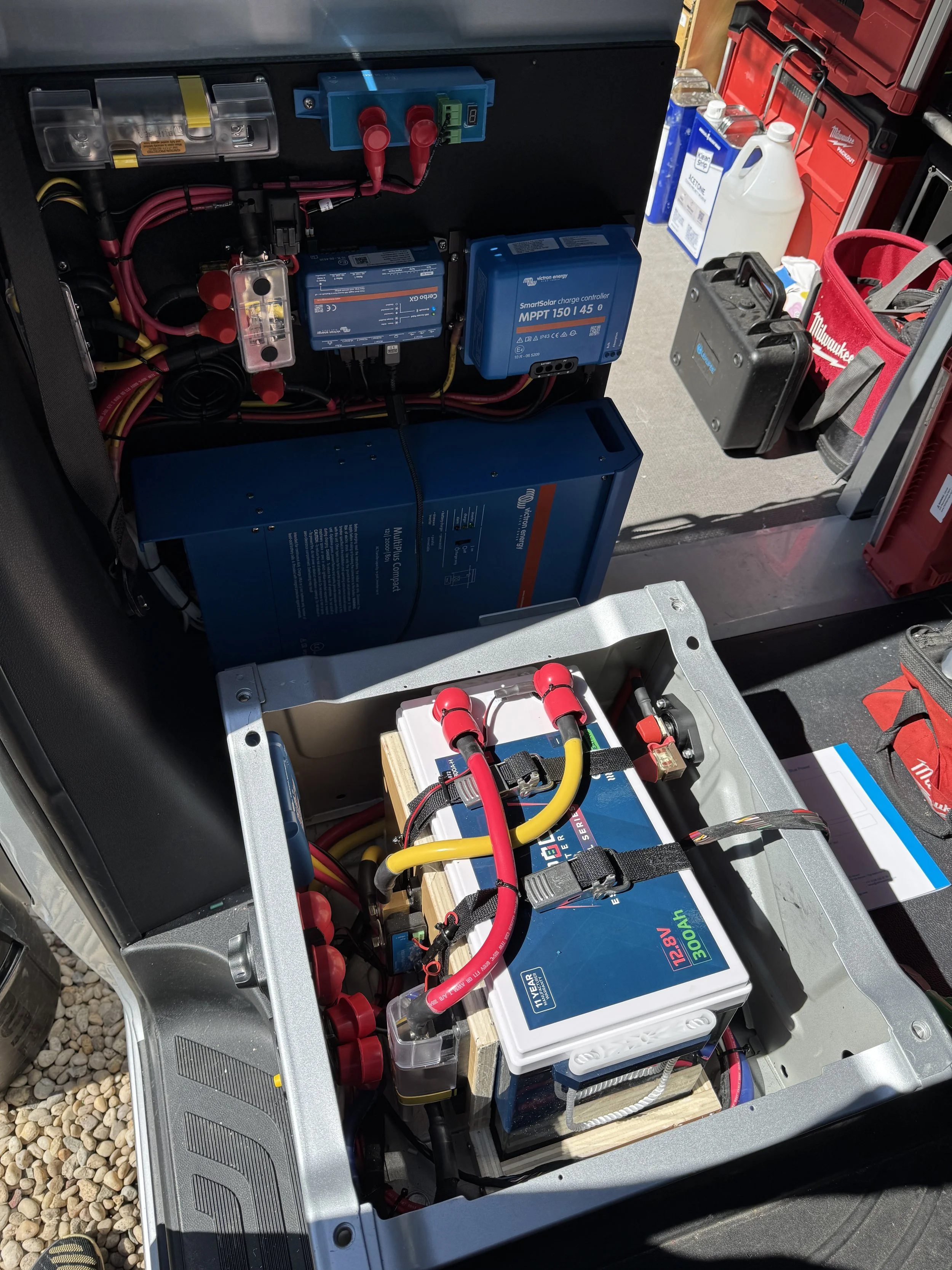 Epoch Lithium battery running victron components