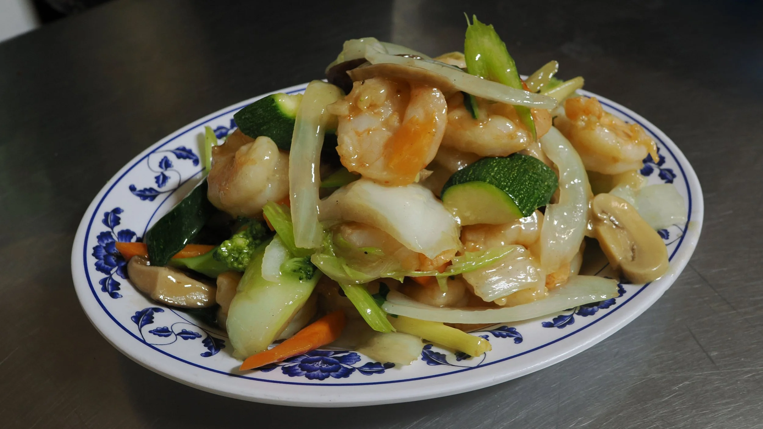 Shrimp w/ Mixed Vegetables