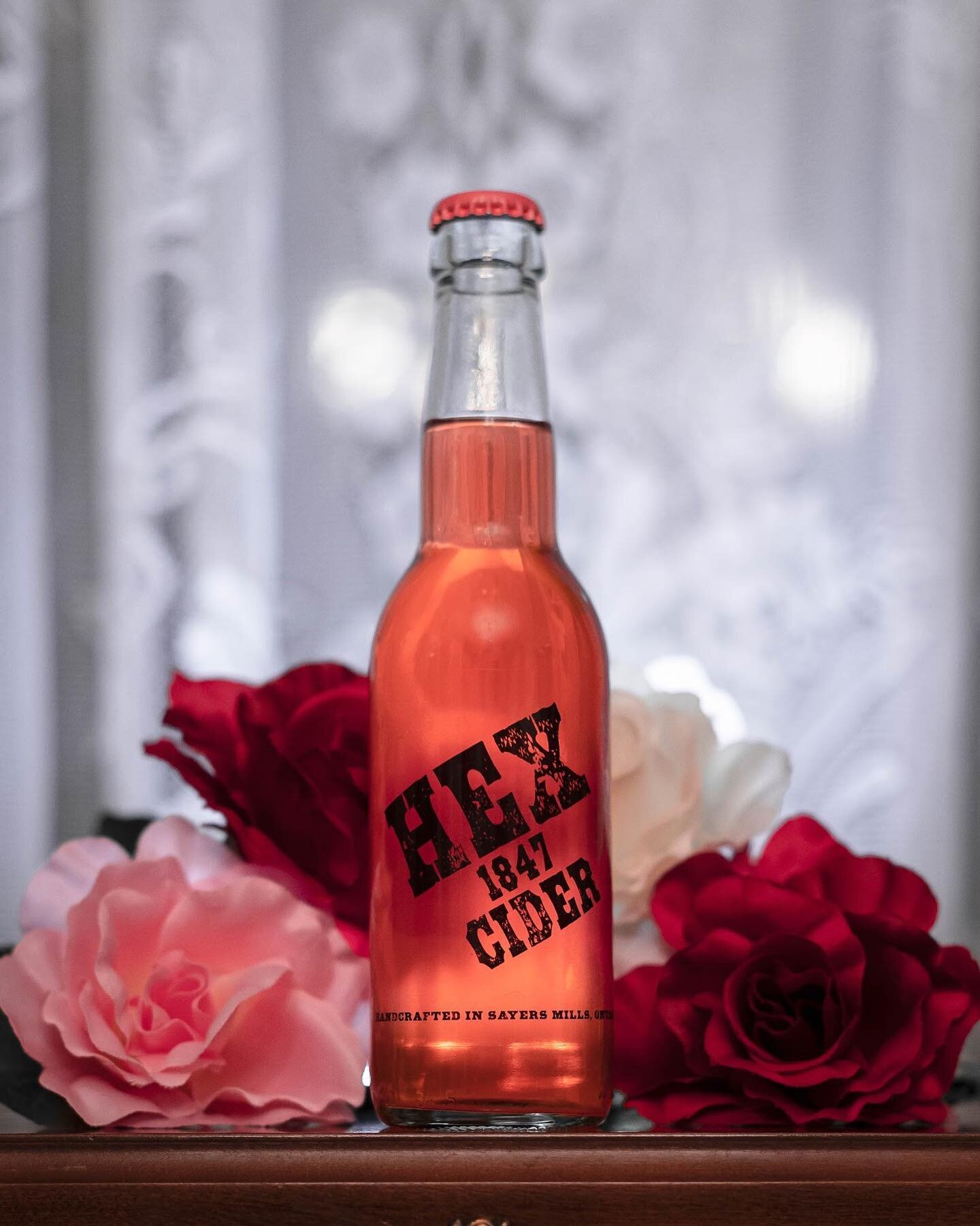 Happy Valentines Day from Hex 1847 Cider! ❤️ Grab your loved one the gift of a crisp, refreshing cider!