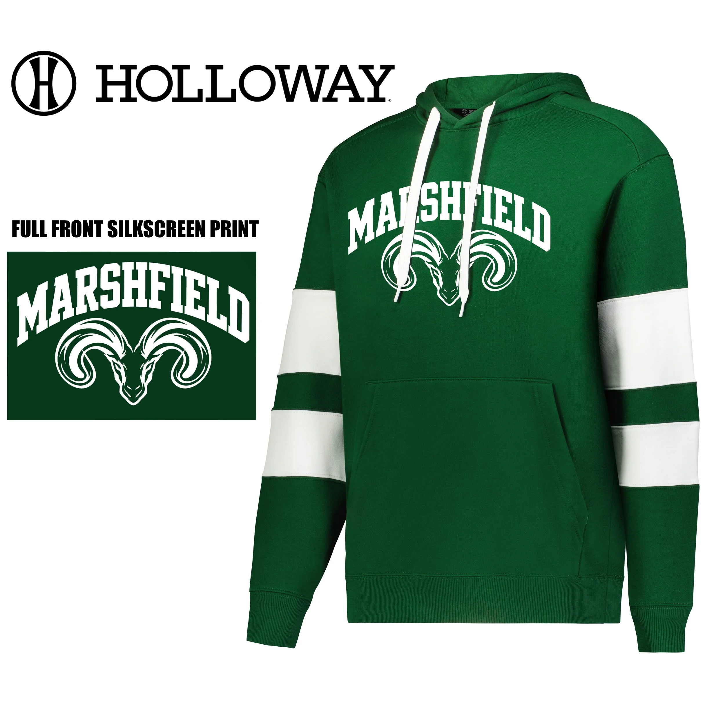 Furnace Brook Middle School Apparel Holloway Jackson Way Hoodie, ATHLETIC, Adult unisex/Men’s fit, #229576