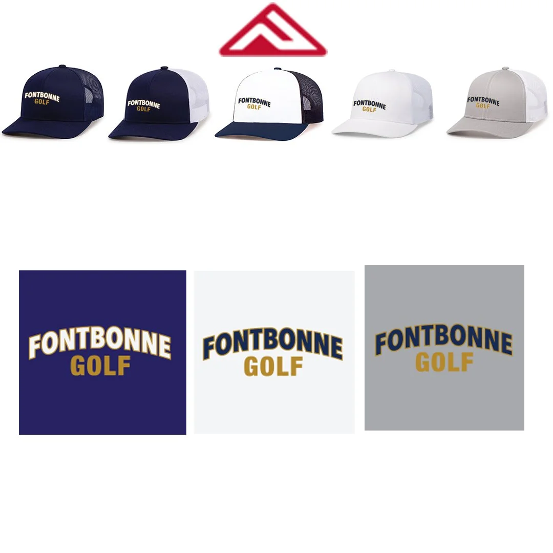 Fontbonne Academy Golf Pacific Headwear Trucker Snapback Cap, #104C