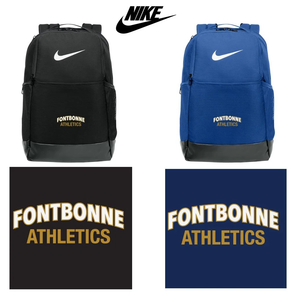 Fontbonne Academy Athletics Nike Brasilia Medium Backpack #NKDH7709
