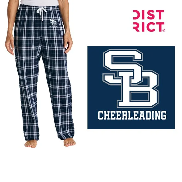 Somerset Berkley Regional High School Cheer District ® Women’s Flannel Plaid Pant #DT2800