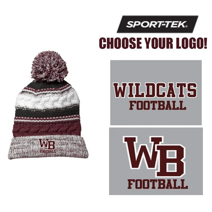 West Bridgewater Gridiron Club Sport-Tek® Pom Pom Team Beanie #STC21
