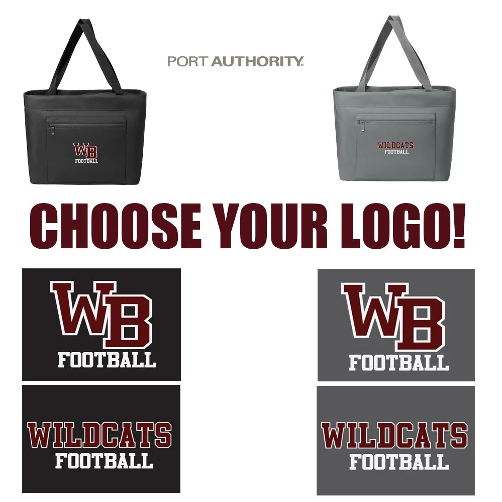 West Bridgewater Gridiron Club Port Authority® Matte Carryall Tote #BG435