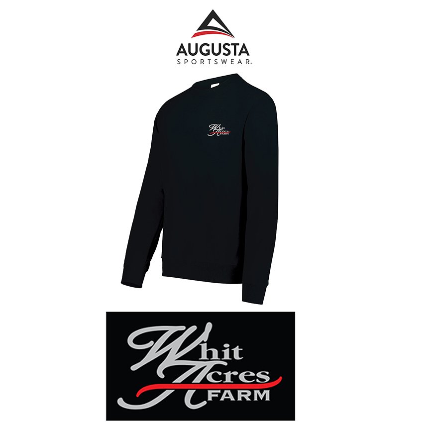 Whit Acres Farm Augusta Youth All-Day Core Basics Fleece Crew, Youth Unisex Fit, #6958