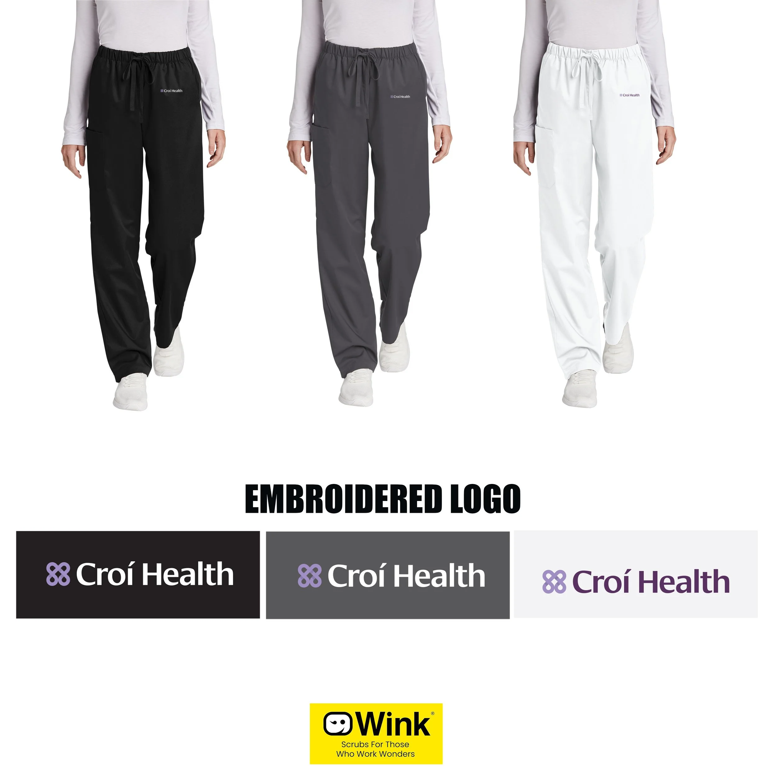 Croí Health Wink® Women’s Petite WorkFlex Cargo Pant, Women’s PETITE Fit, #WW4550P