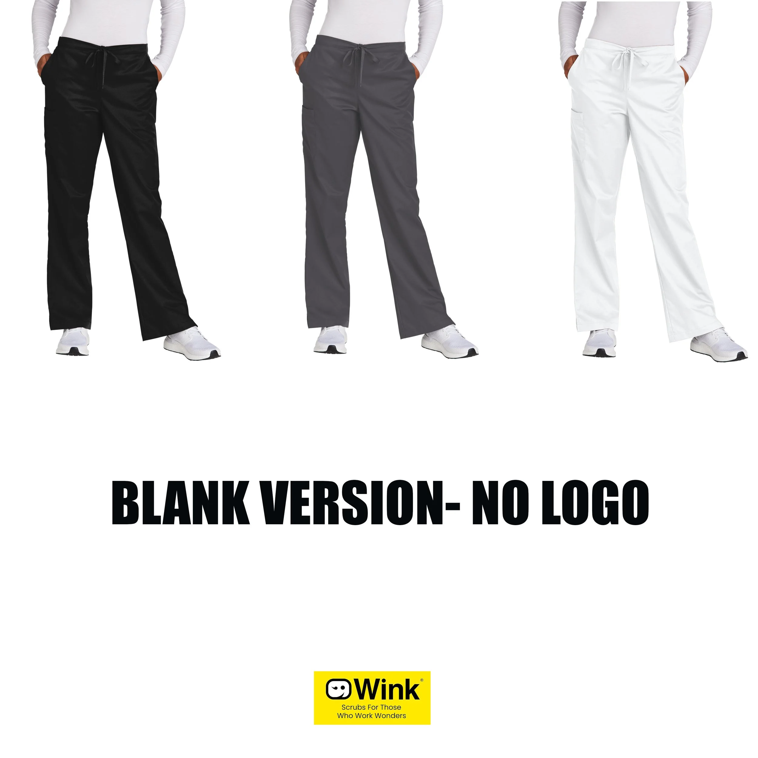 Croí Health Wink® Women’s WorkFlex Flare Leg Cargo Pant, BLANK/NO LOGO, Women’s Fit, #WW4750