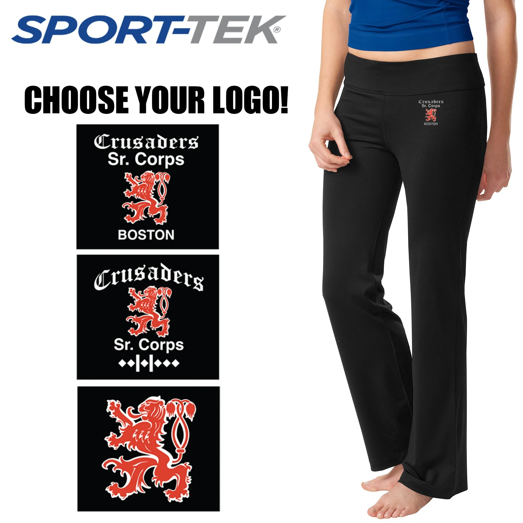 Crusaders Sr. Corps Sport-Tek® Women's NRG Fitness Pant, Women’s Fit, #LPST880